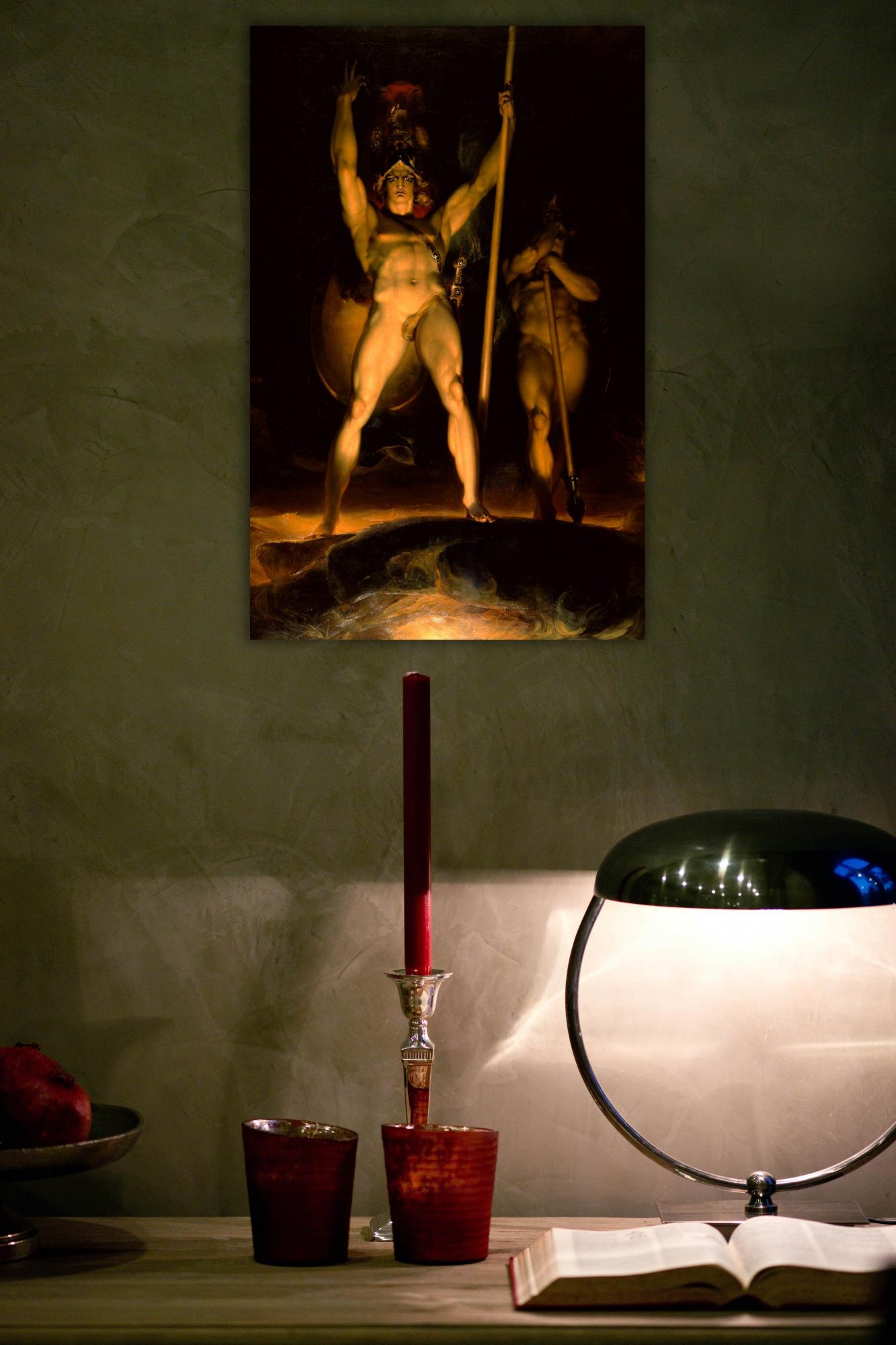 Reprodukcija „Šėtonas kelia savo legionus“, Sir Thomas Lawrence, (1797)