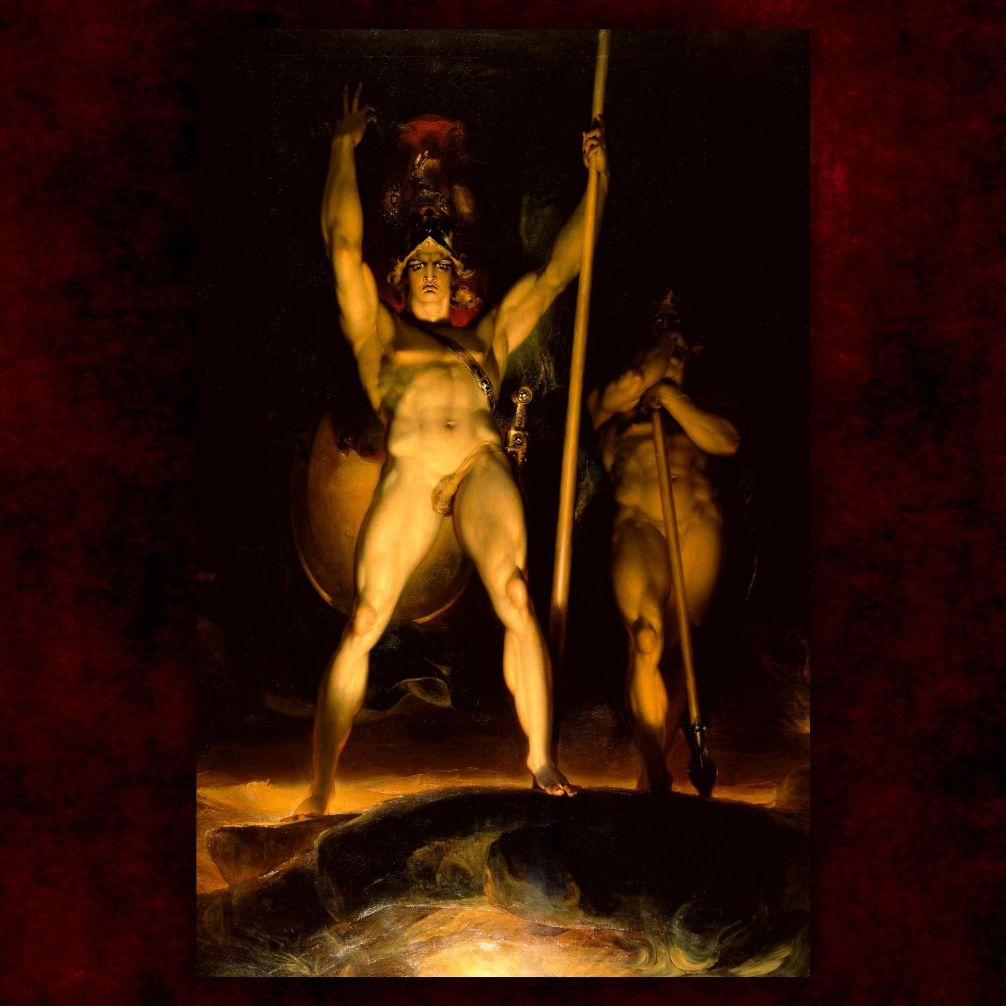 Reprodukcija „Šėtonas kelia savo legionus“, Sir Thomas Lawrence, (1797)