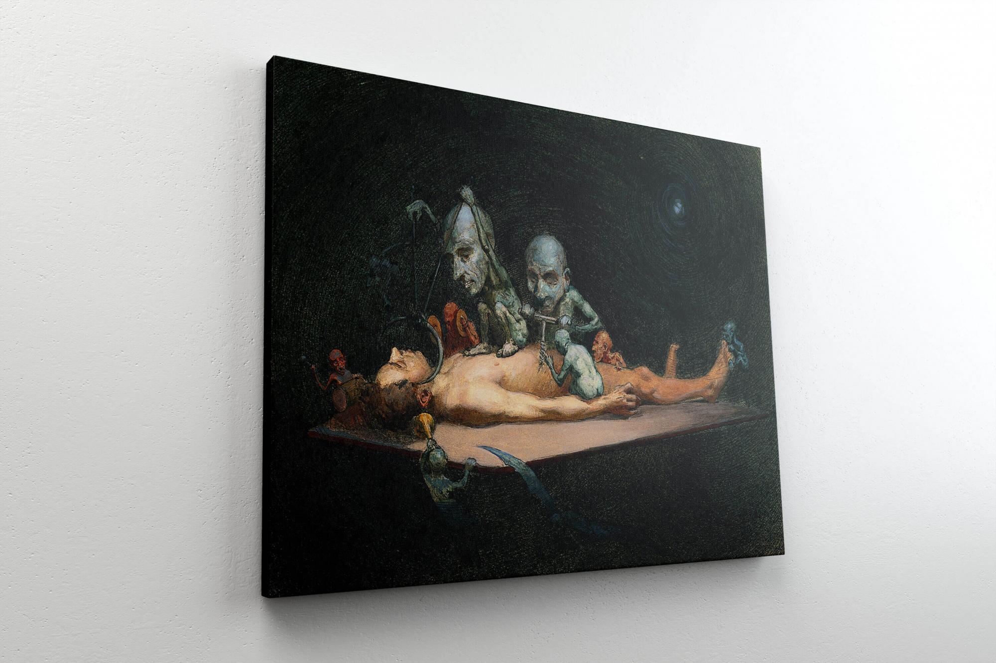 Reprodukcija „Žmogus, apsėstas demonų“, Richard Tenant Cooper