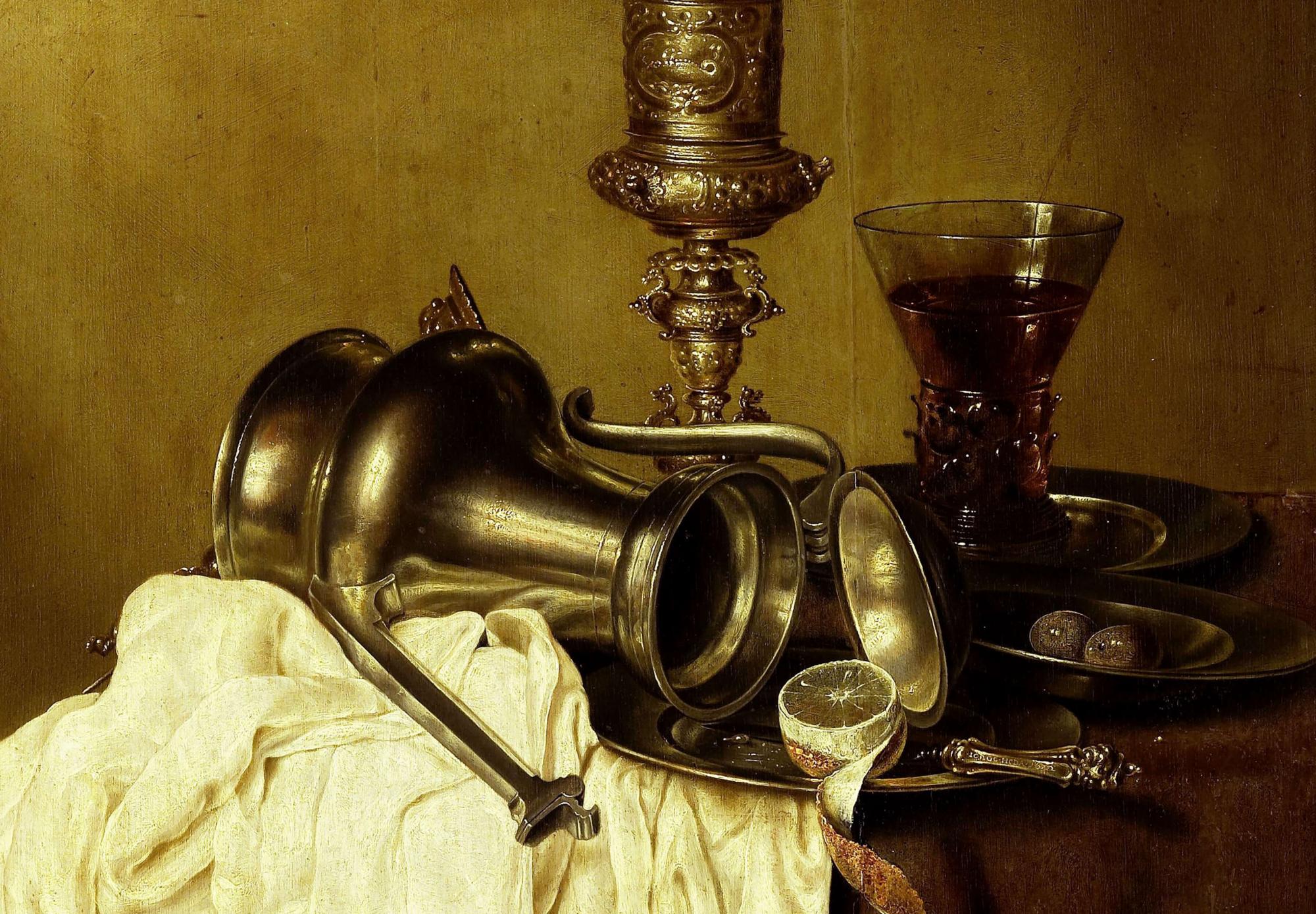 Reprodukcija „Natiurmortas“, Gerret Willemsz Heda, (1642)
