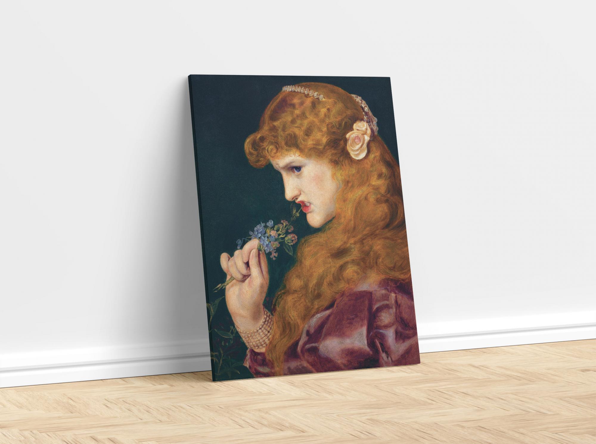 Reprodukcija „Meilės šešėlis“, Frederick Sandys, (1867)