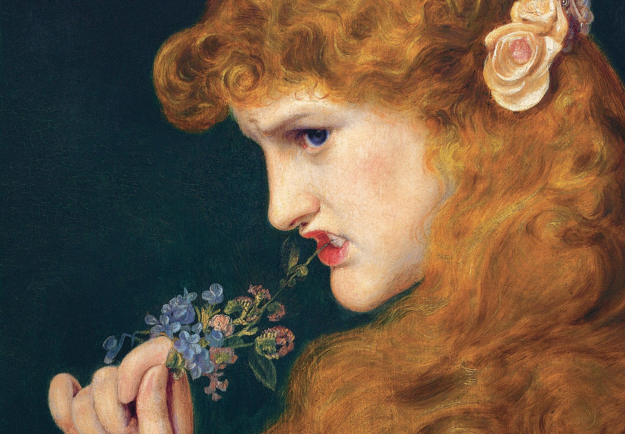 Reprodukcija „Meilės šešėlis“, Frederick Sandys, (1867)
