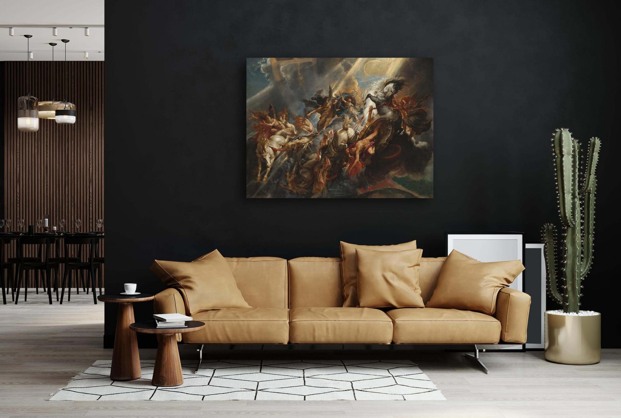 Reprodukcija „Faetono kritimas“, Peter Paul Rubens