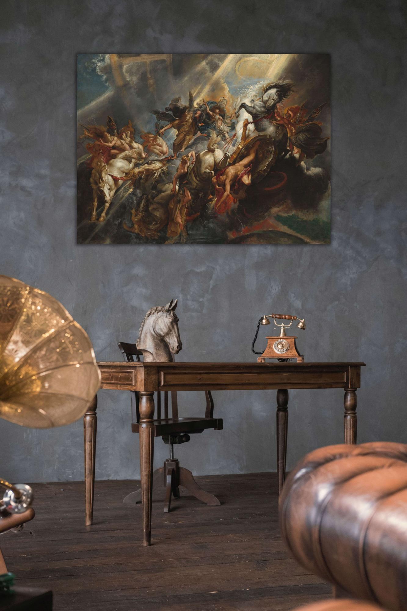 Reprodukcija „Faetono kritimas“, Peter Paul Rubens