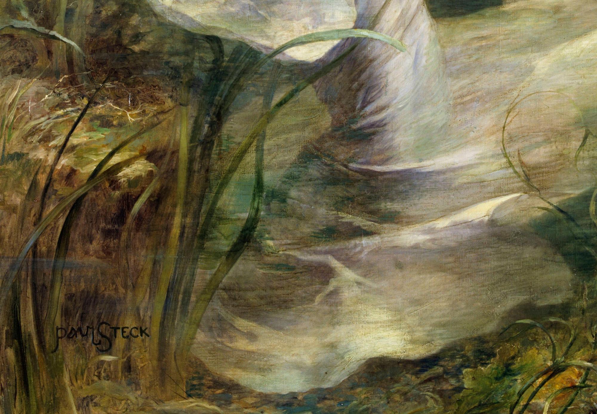 Reprodukcija „Ofelija“, Paul Steck, (1895)