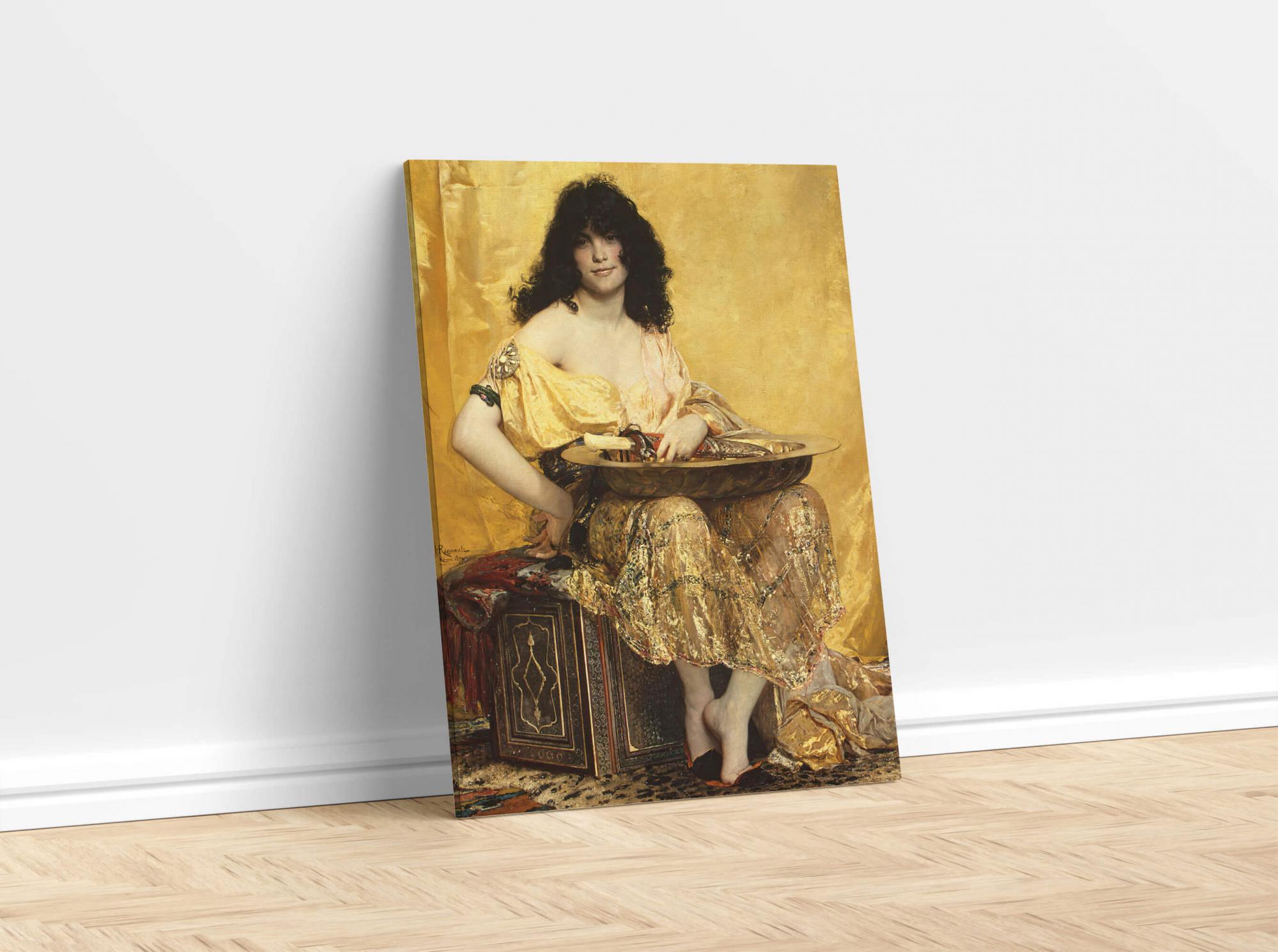 Reprodukcija „Salomėja“, Henri Regnault, (1870)