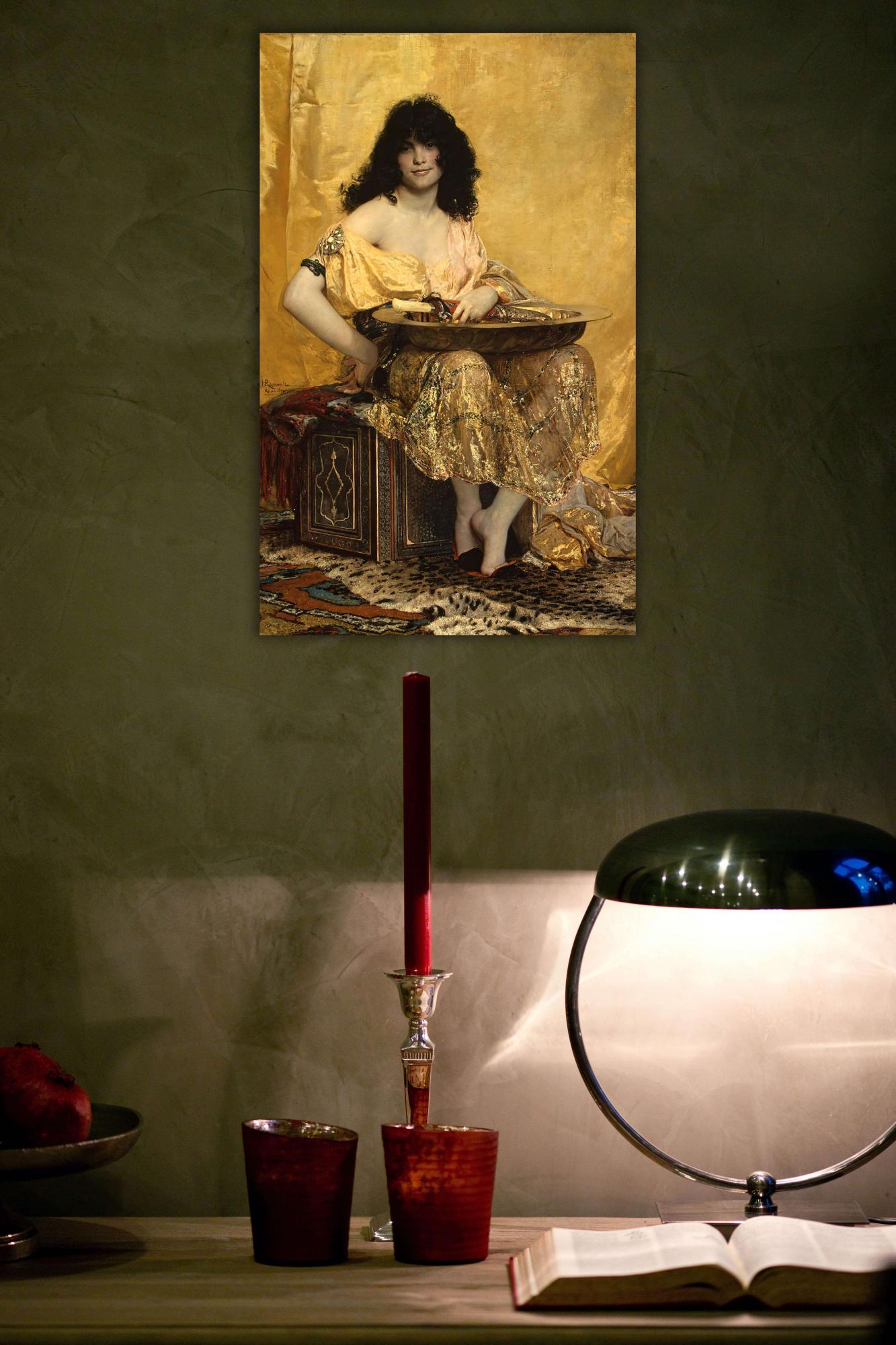 Reprodukcija „Salomėja“, Henri Regnault, (1870)