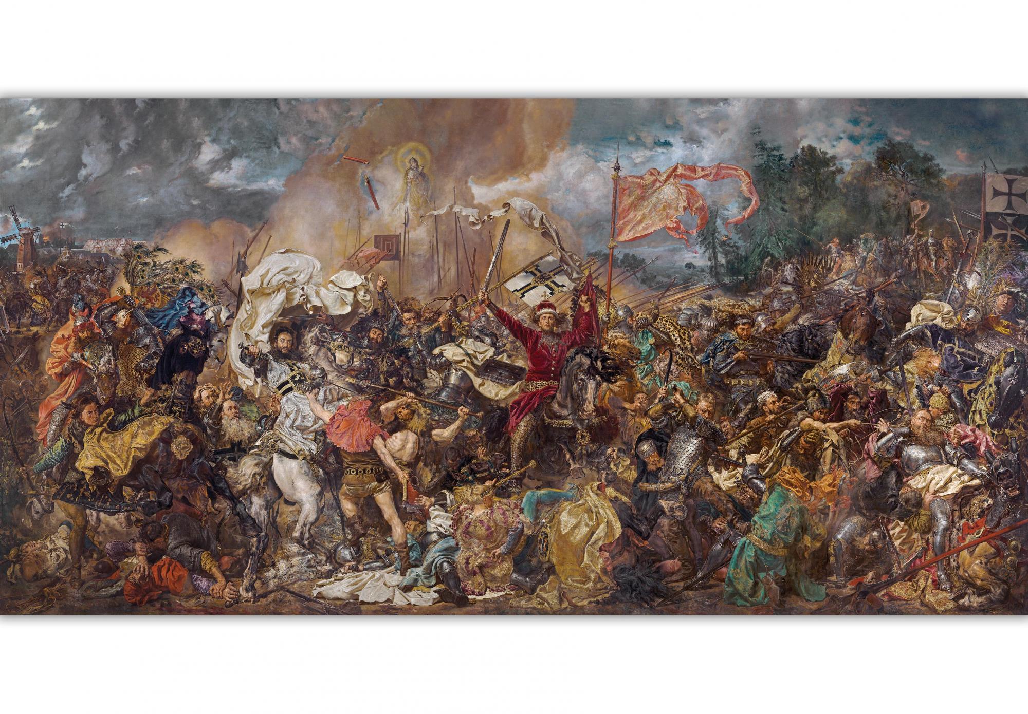 Reprodukcija „Žalgirio mūšis“, Jan Matejko, (1878)