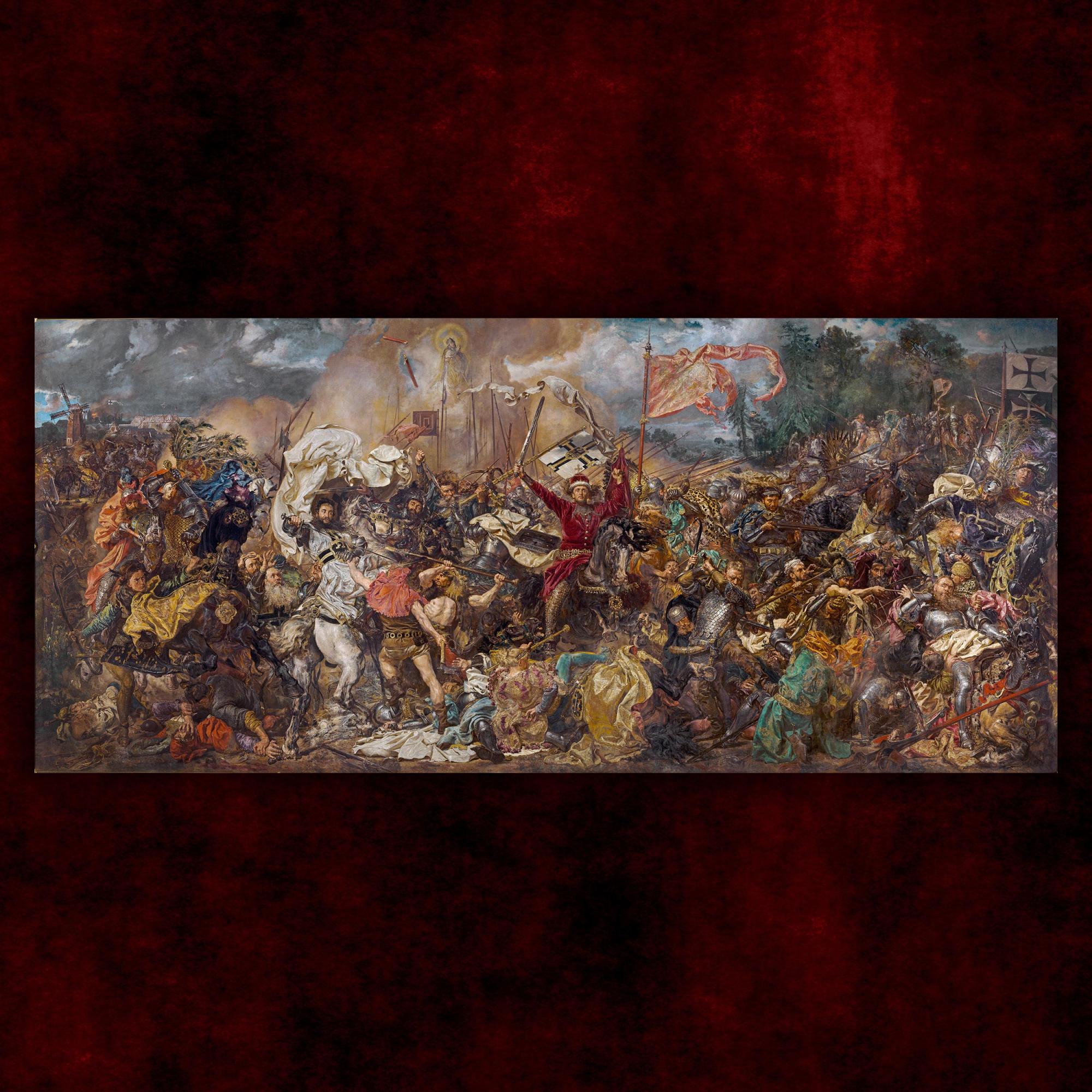 Reprodukcija „Žalgirio mūšis“, Jan Matejko, (1878)