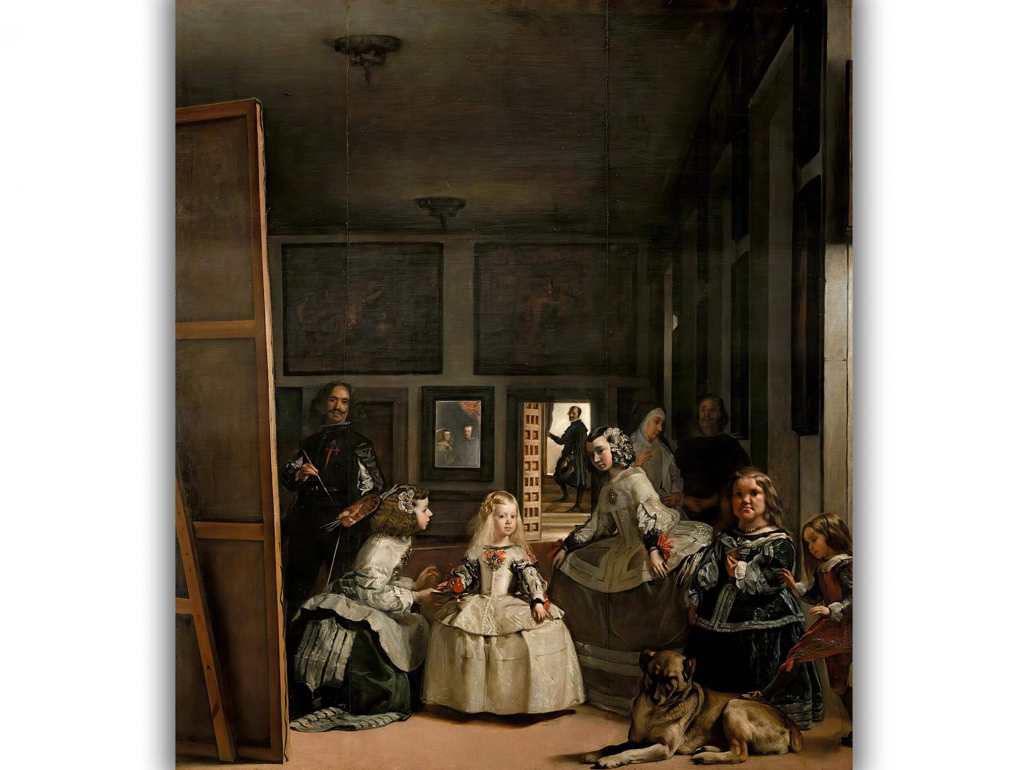 Reprodukcija „Meninos“, Diego Velázquez, (1656)