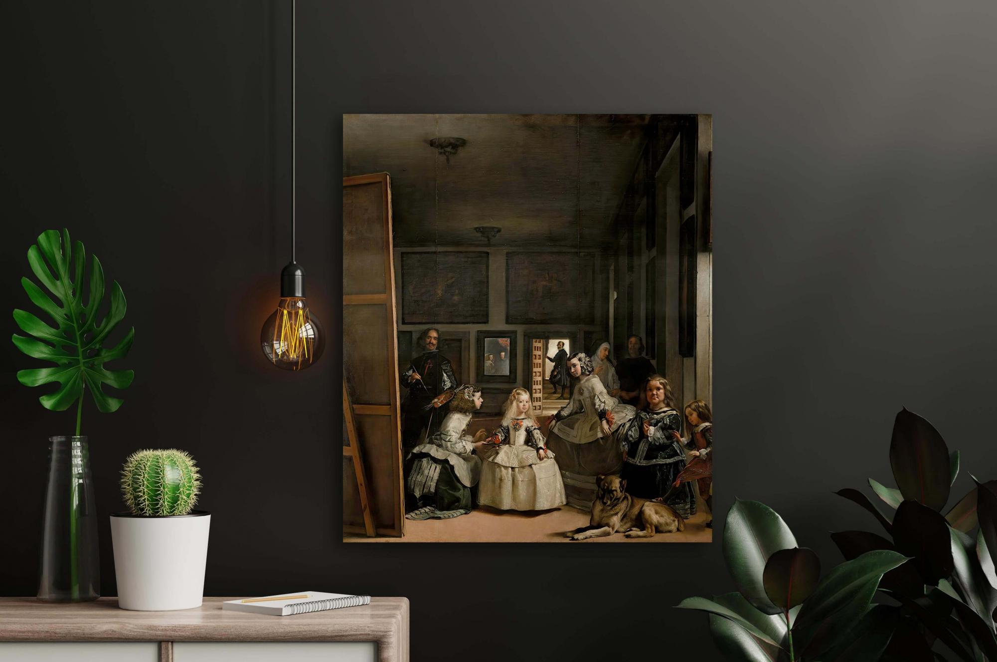 Reprodukcija „Meninos“, Diego Velázquez, (1656)
