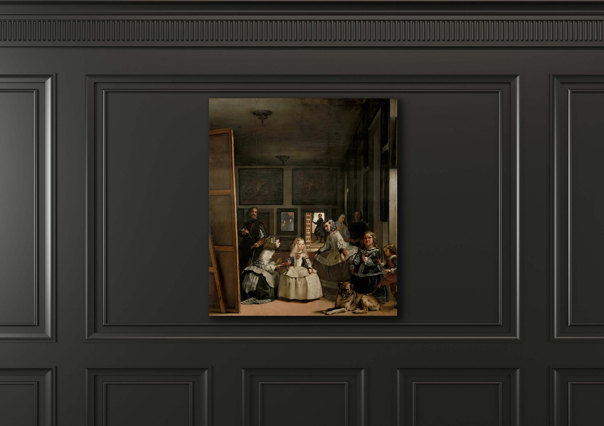 Reprodukcija „Meninos“, Diego Velázquez, (1656)