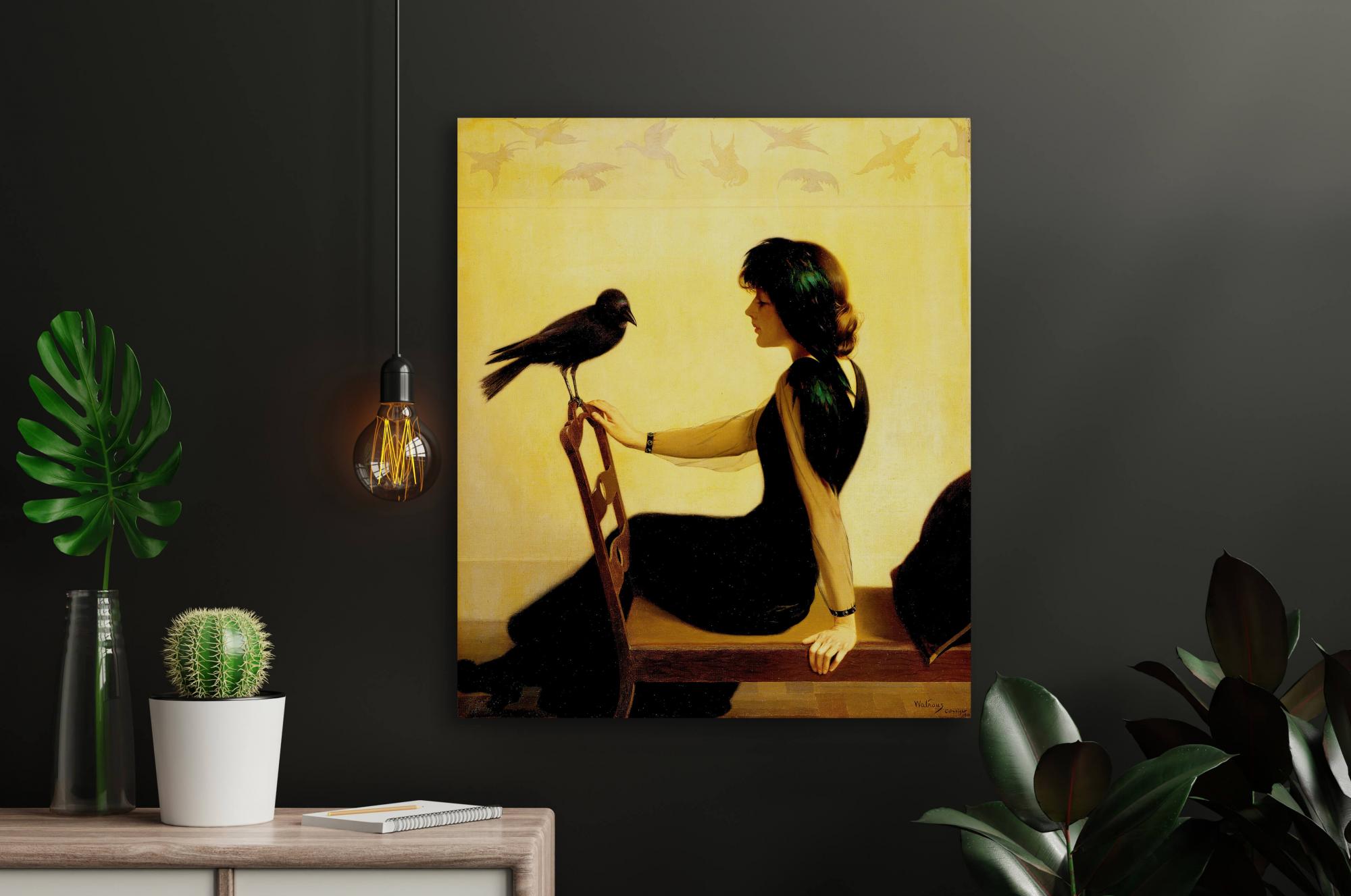 Reprodukcija „Plepėtojai“, Harry Willson Watrous, (1913)
