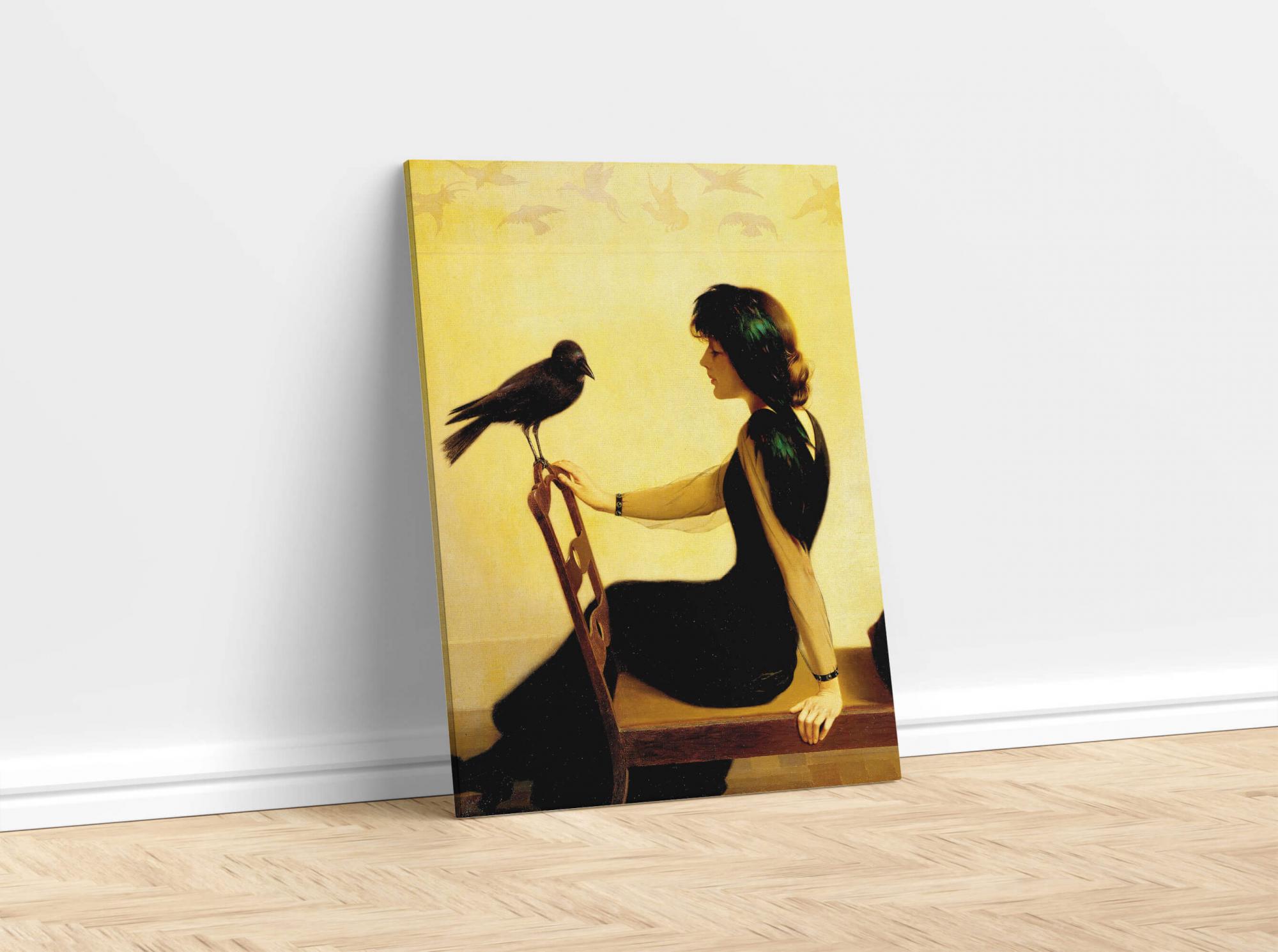 Reprodukcija „Plepėtojai“, Harry Willson Watrous, (1913)