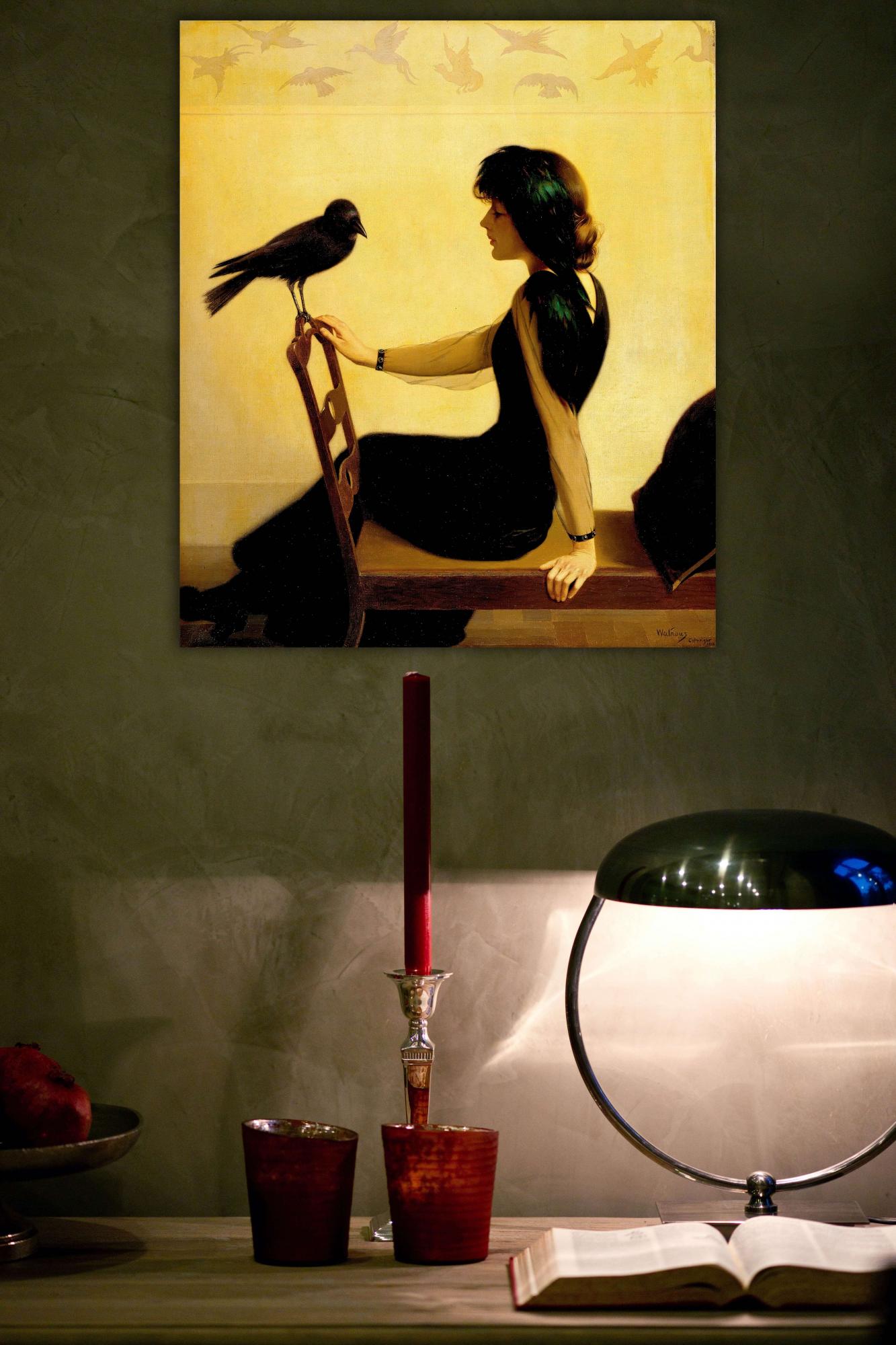 Reprodukcija „Plepėtojai“, Harry Willson Watrous, (1913)