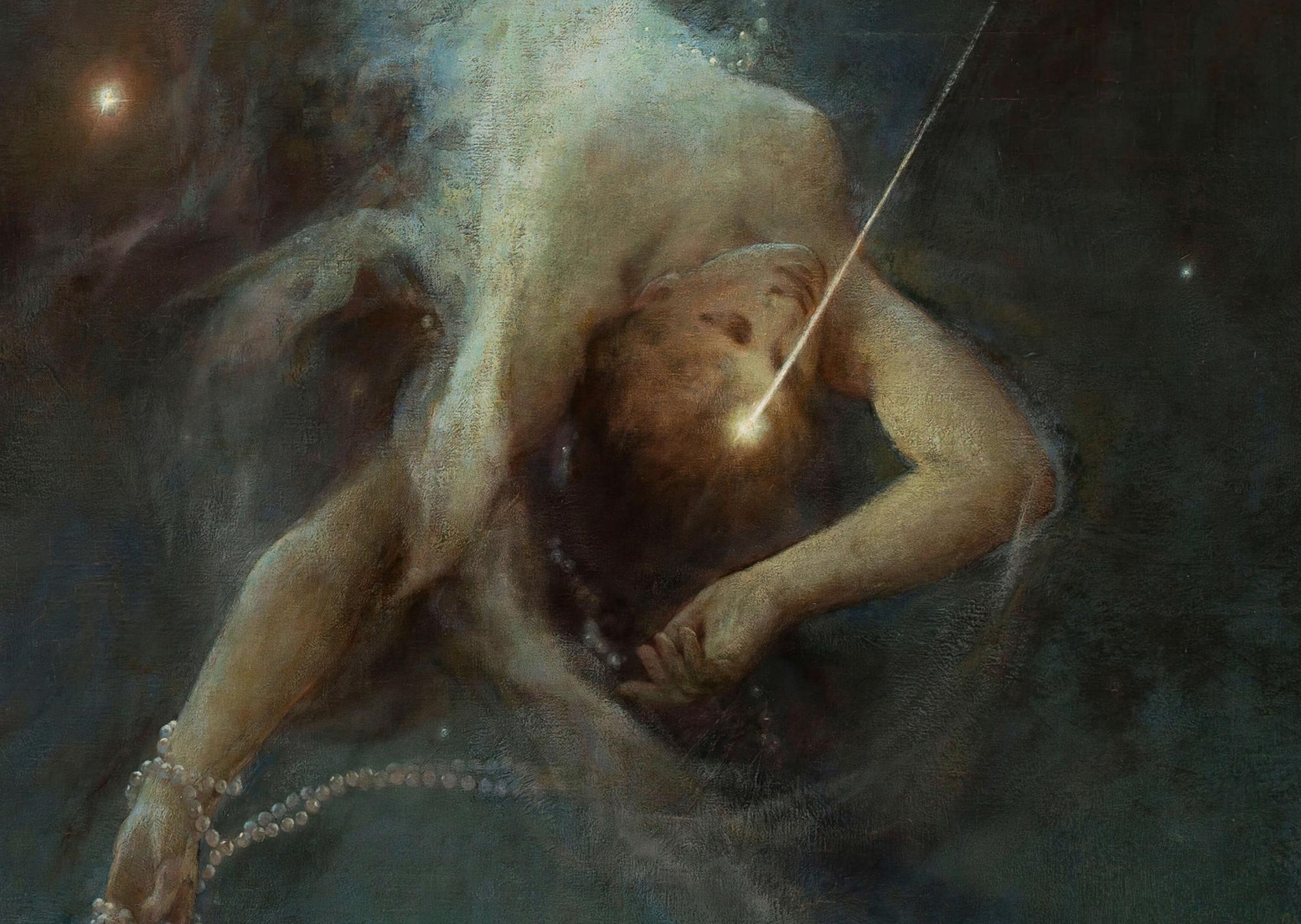 Reprodukcija „Krentanti žvaigždė“, Witold Pruszkowski, (1884)