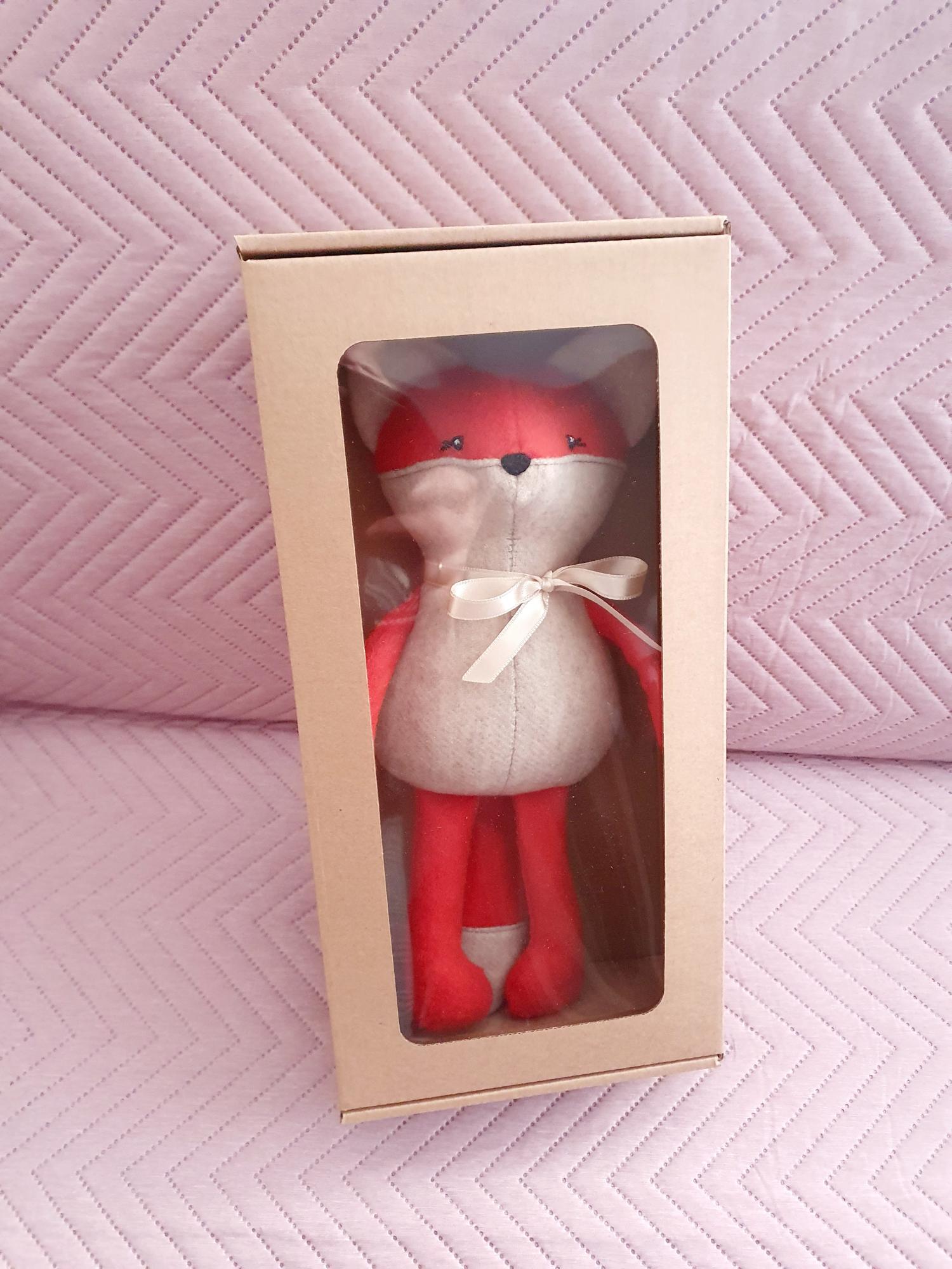 Lapė rankų darbo siuvimo, ūgis 28 cm