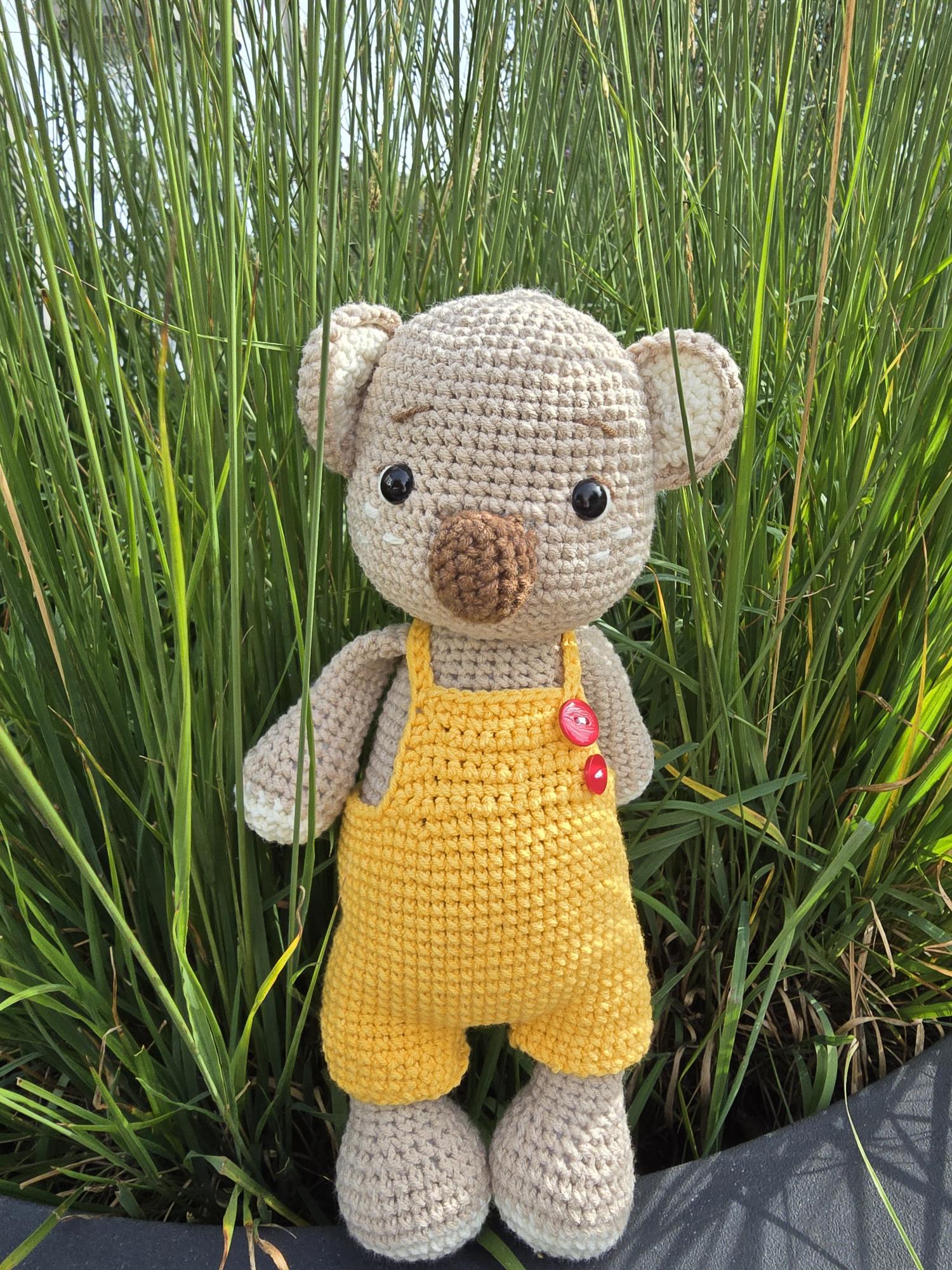 Rankų darbo Koala ,,Mimi ''ir Liūtukas ,,Trudi'