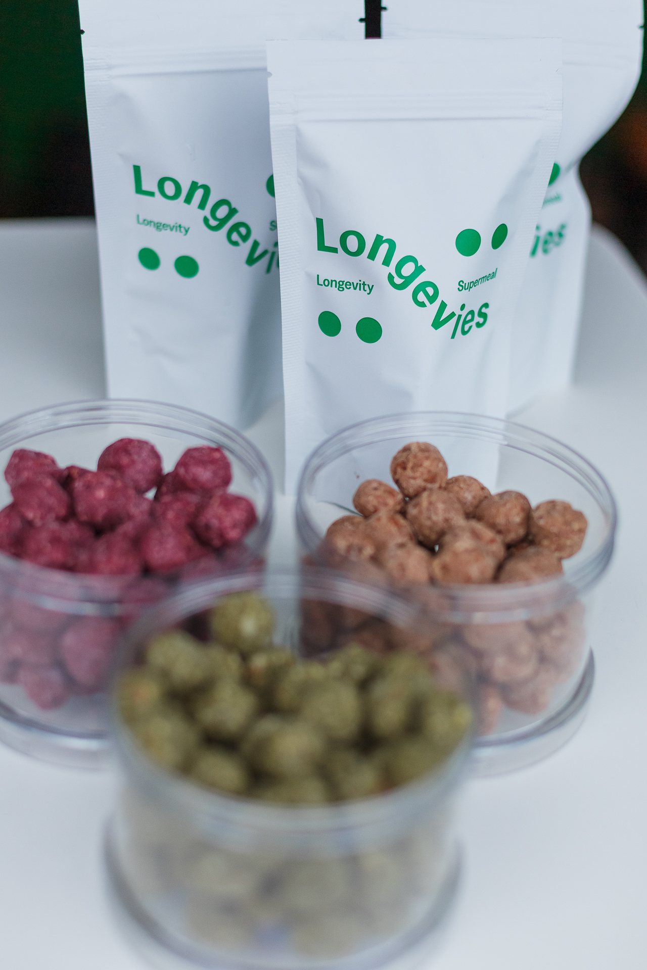 Ilgaamžiškumo supermaistas Longevies, mažas