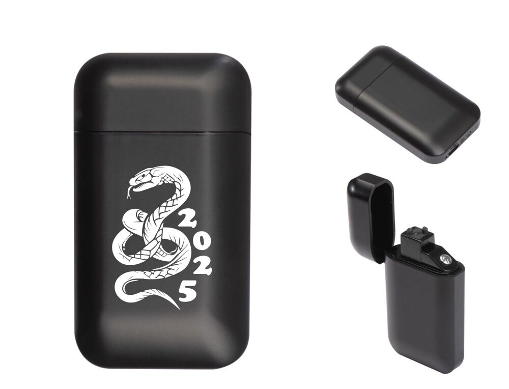 Pakraunamas USB žiebtuvėlis su gyvate „2025“