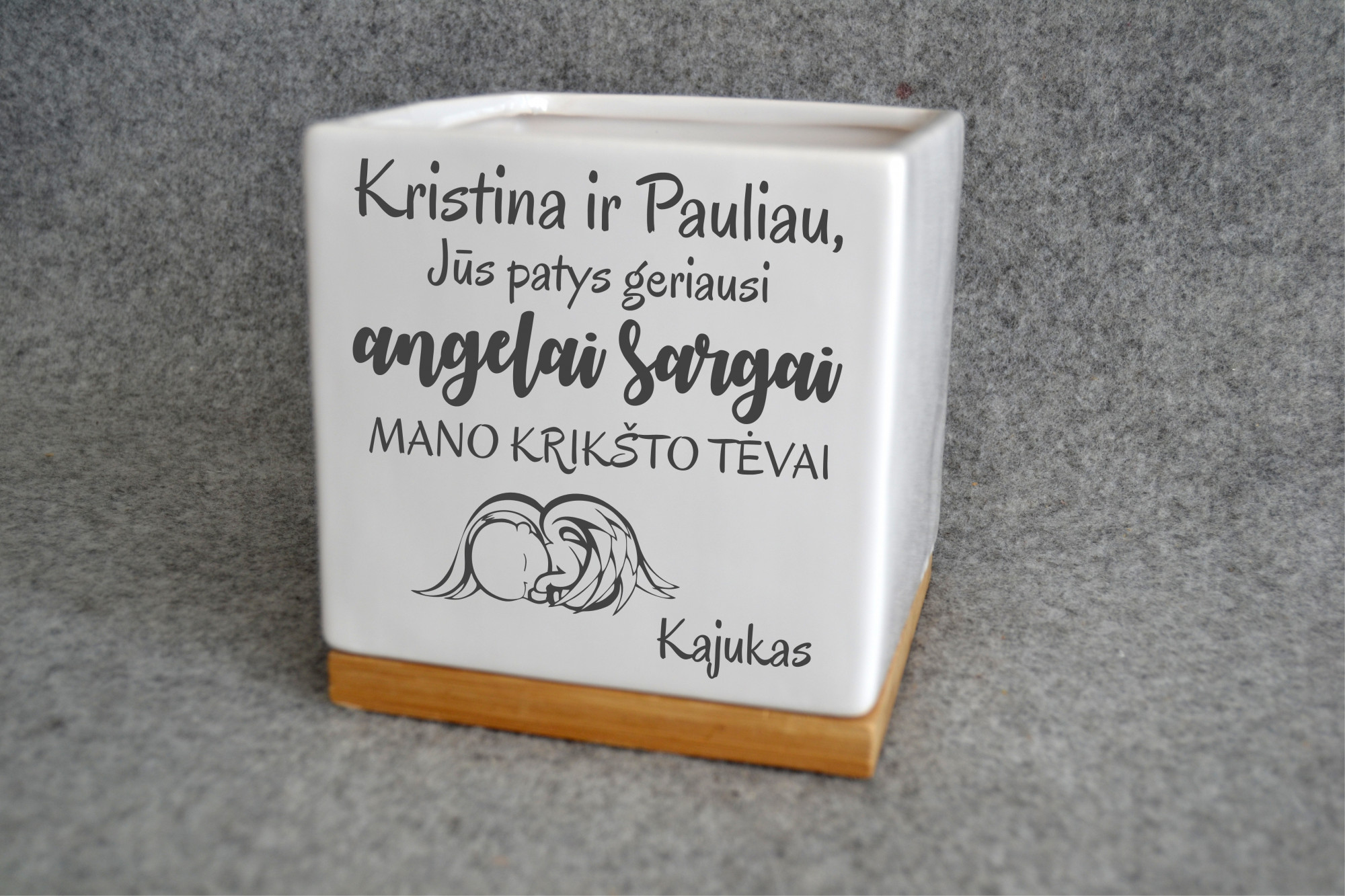 Vazonėlis „Miegantis angeliukas”