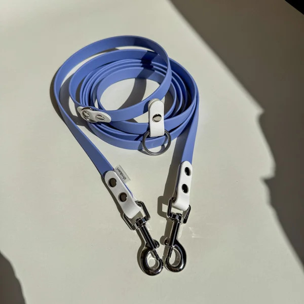 Dvispalvis biotano pavadėlis 16mm 2 COLOR BLUE MULTI (3m ilgio)
