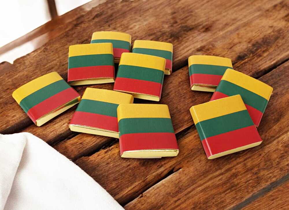 Mini šokoladukai „LIETUVA“