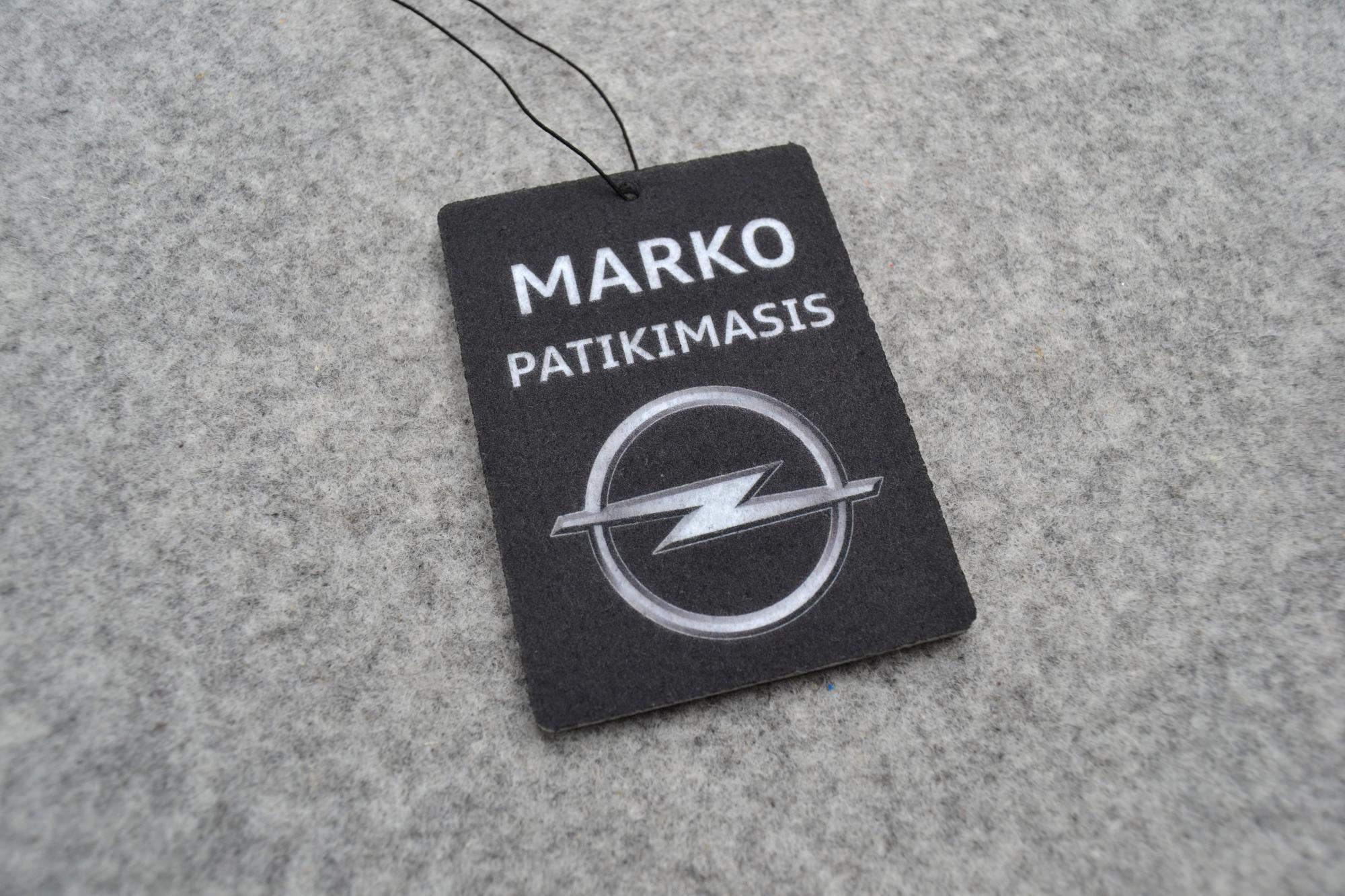 Automobilio kvapukas „Patikimasis OPEL”