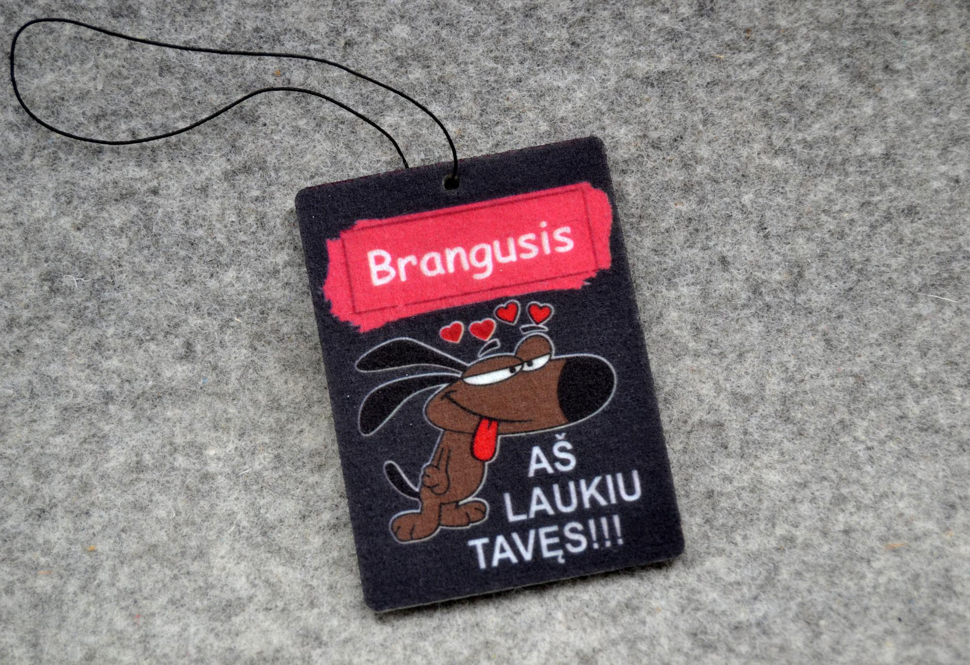 Automobilio kvapukas „Laukiu tavęs”