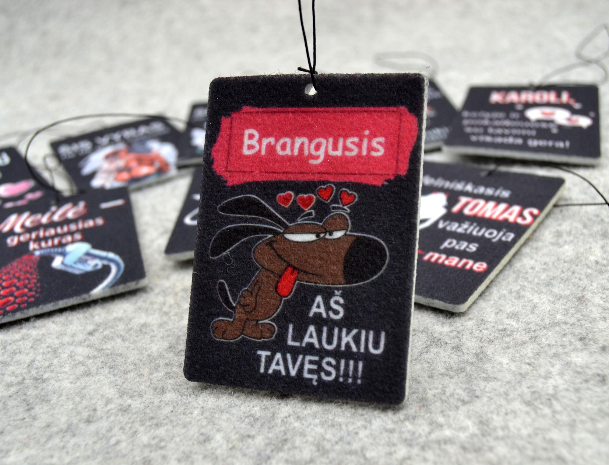 Automobilio kvapukas „Laukiu tavęs”