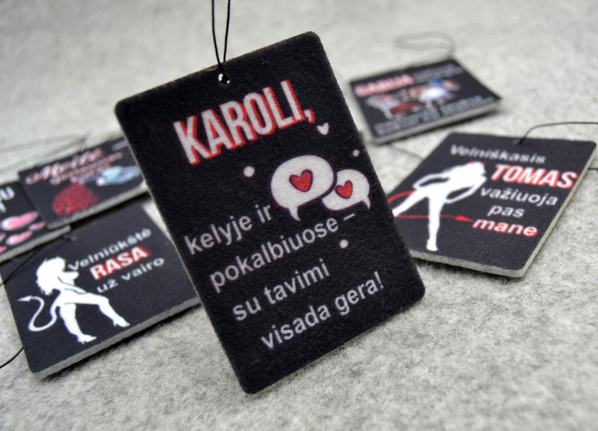 Automobilio kvapukas „Meilės pokalbiai”