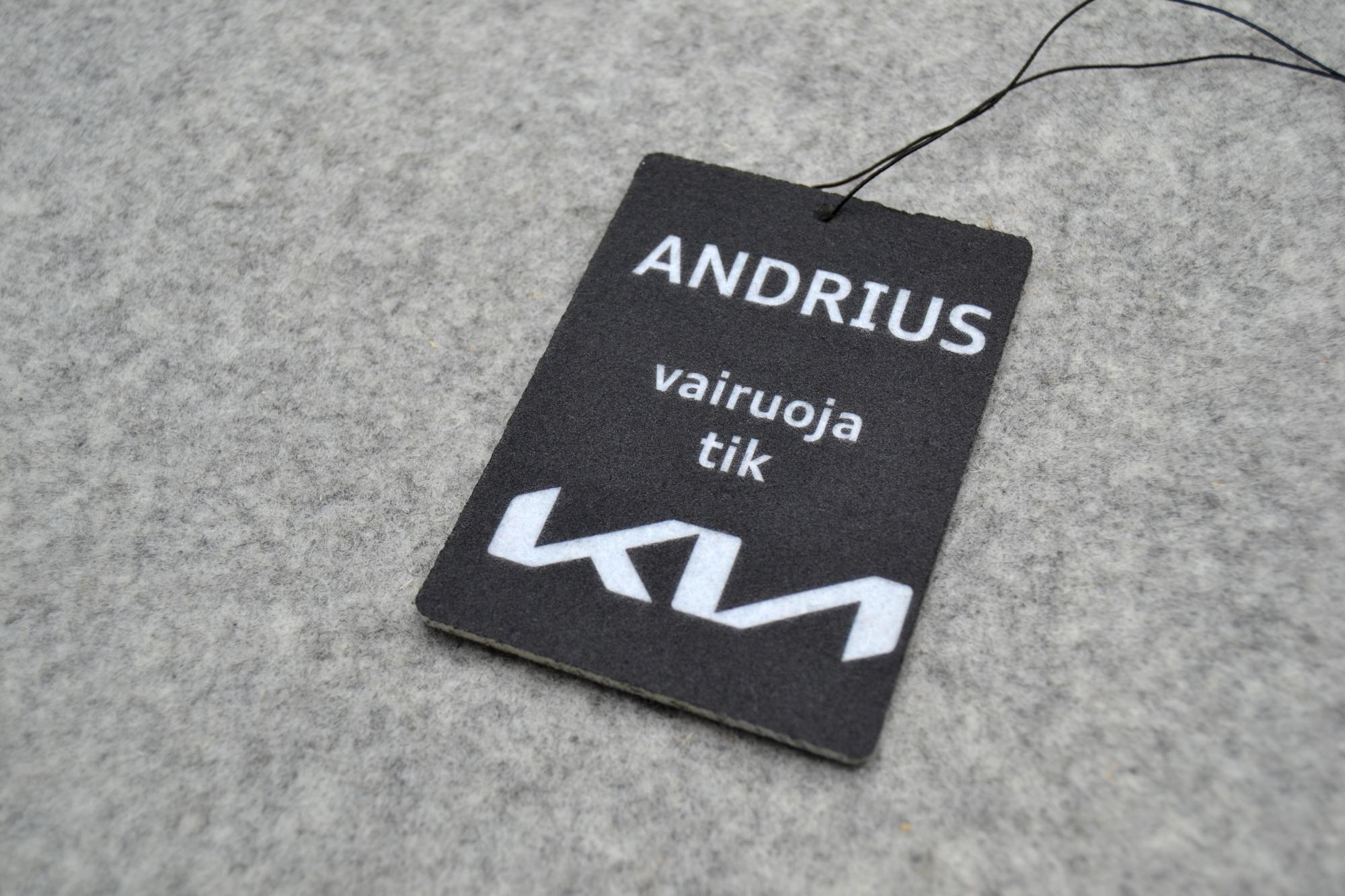Automobilio kvapukas „Vairuoju KIA”
