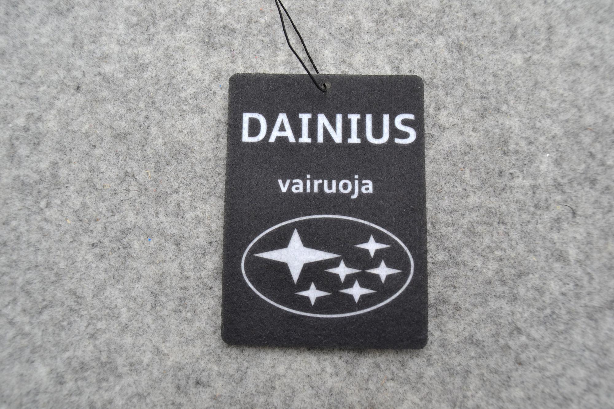 Automobilio kvapukas „Vairuoju SUBARU”