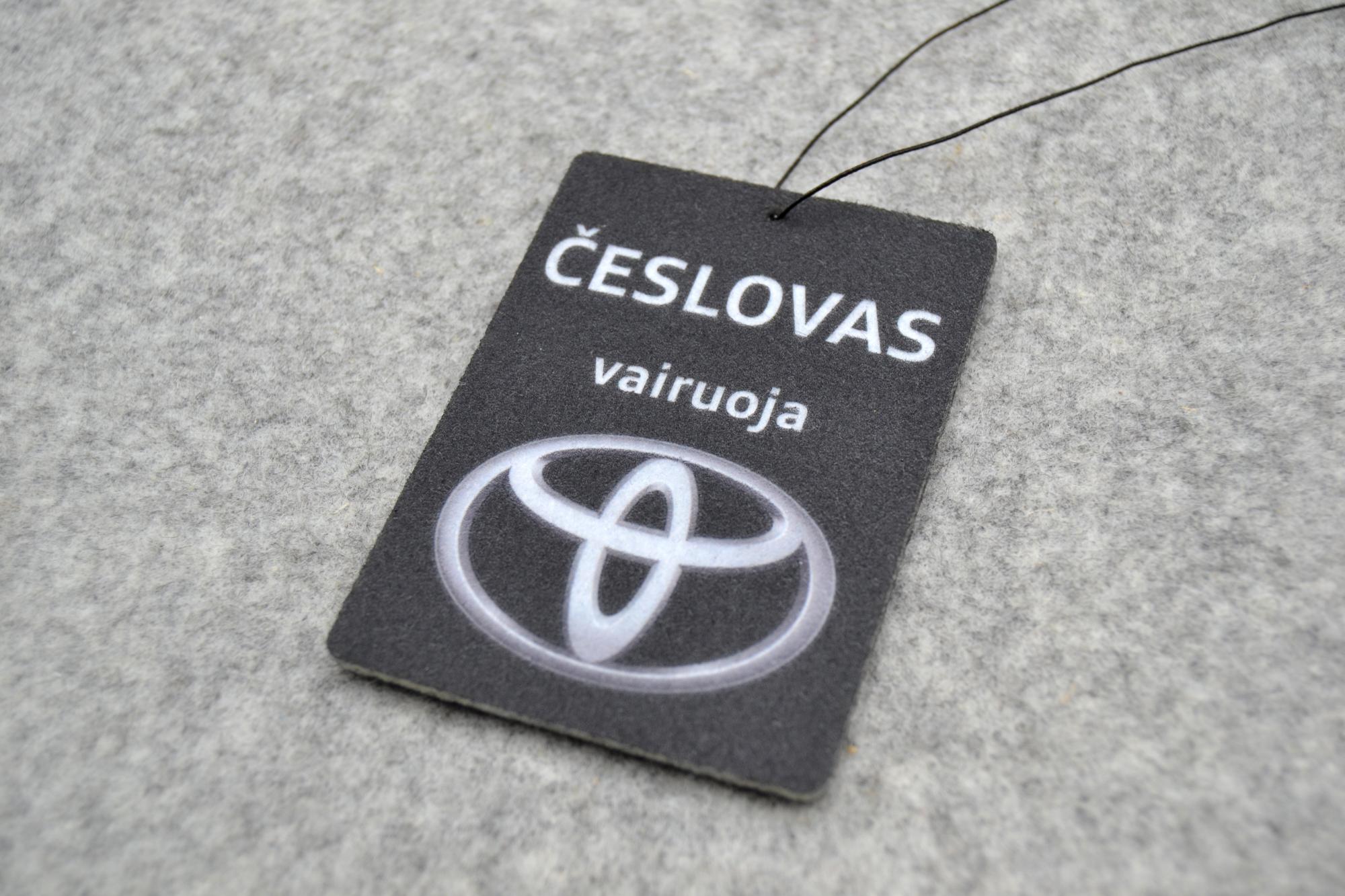 Automobilio kvapukas „Vairuoju TOYOTĄ”