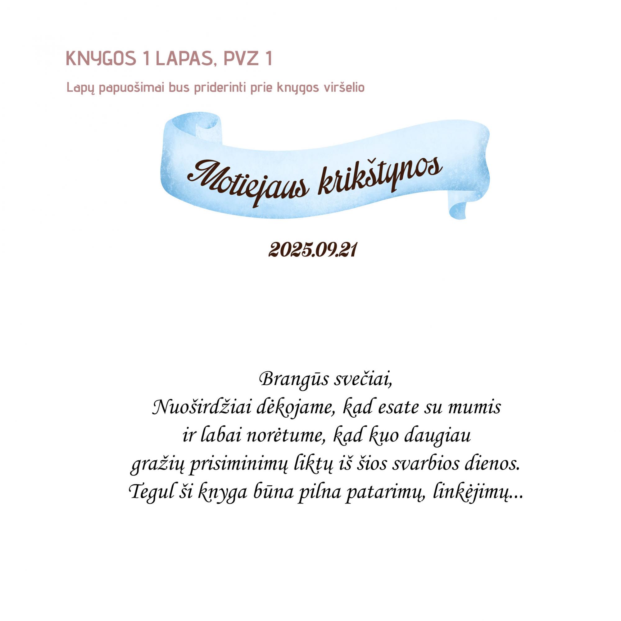 Palinkėjimų knyga „Meškiukas“