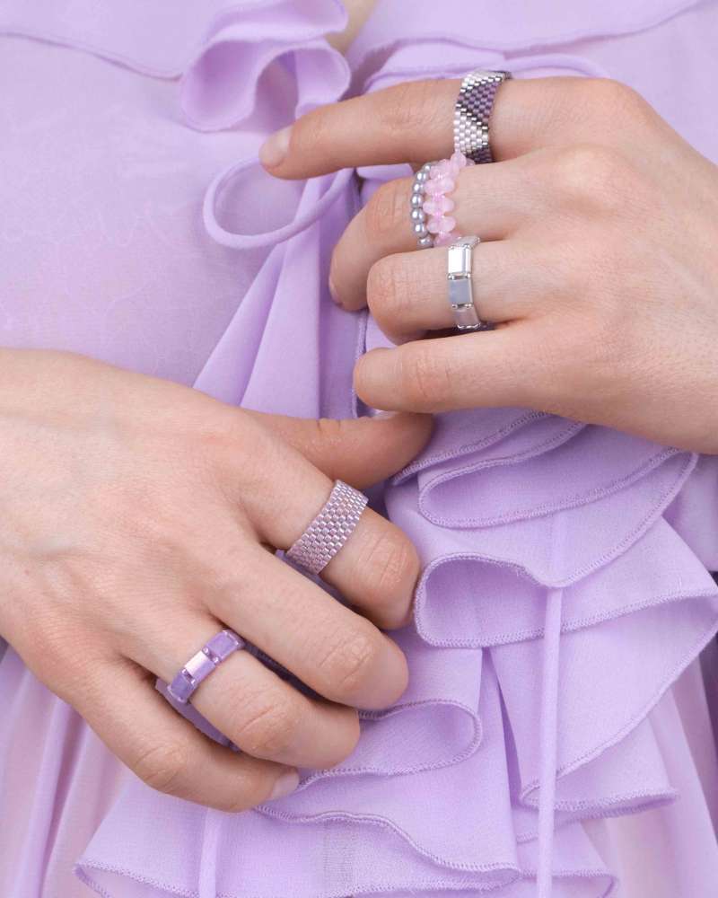 LILAC žiedas