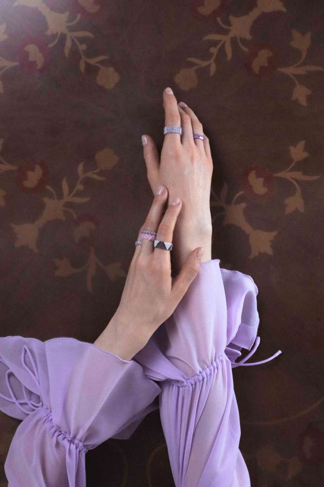 LILAC žiedas