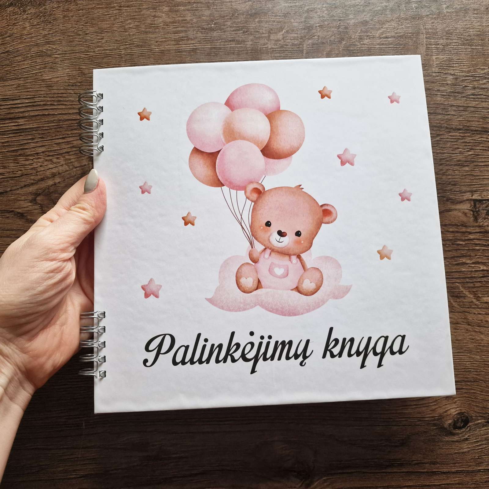 Palinkėjimų knyga „Meškiukas“