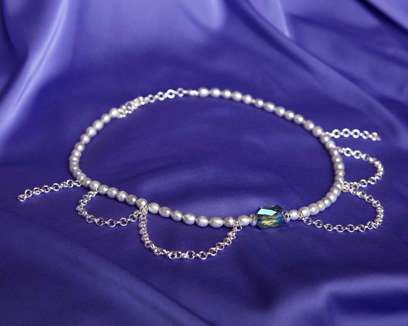 GREY PEARL čokeris