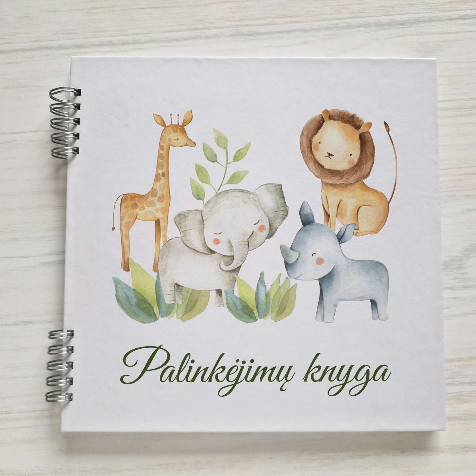 Palinkėjimų knyga „Safari“