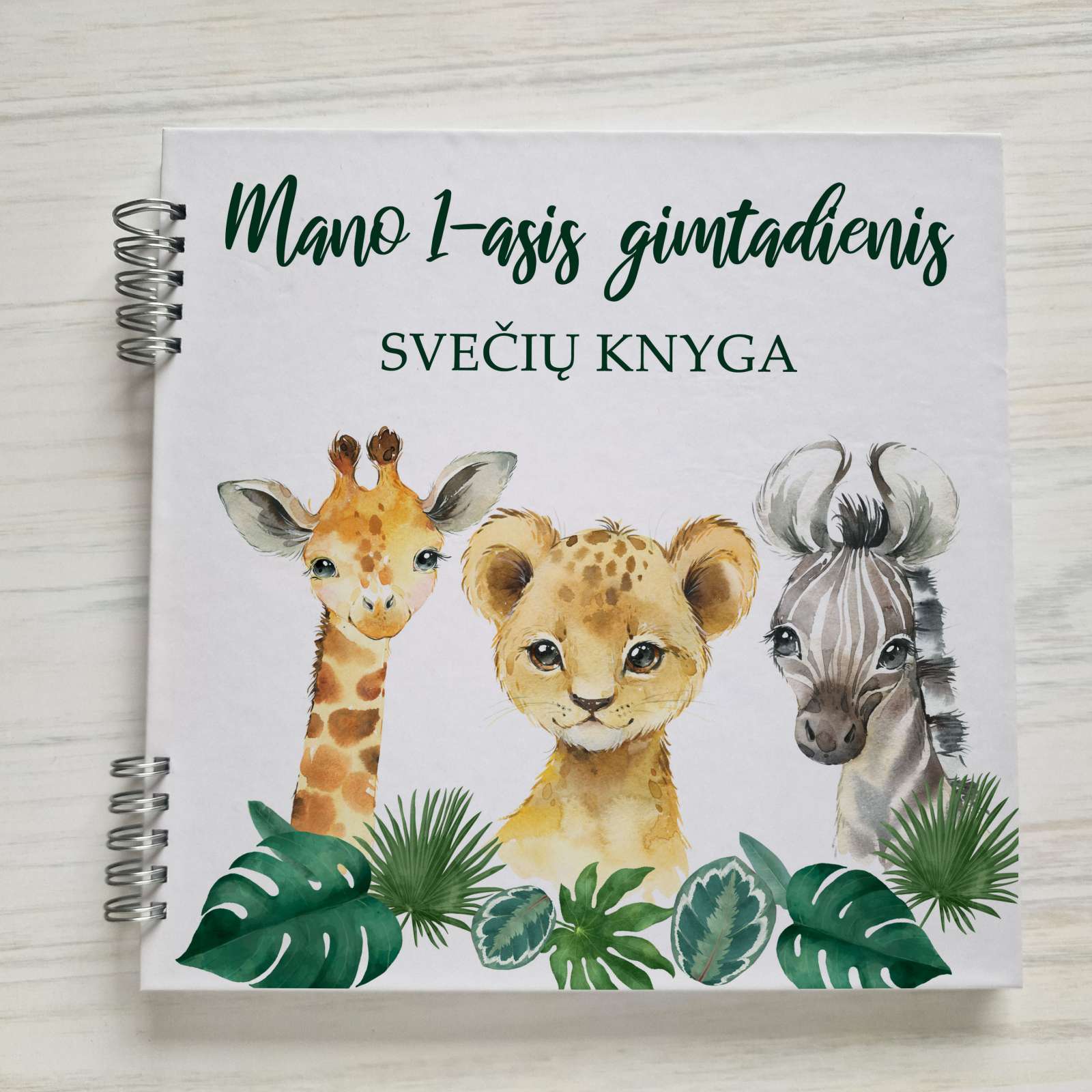 Svečių knyga „Mano 1-asis gimtadienis“