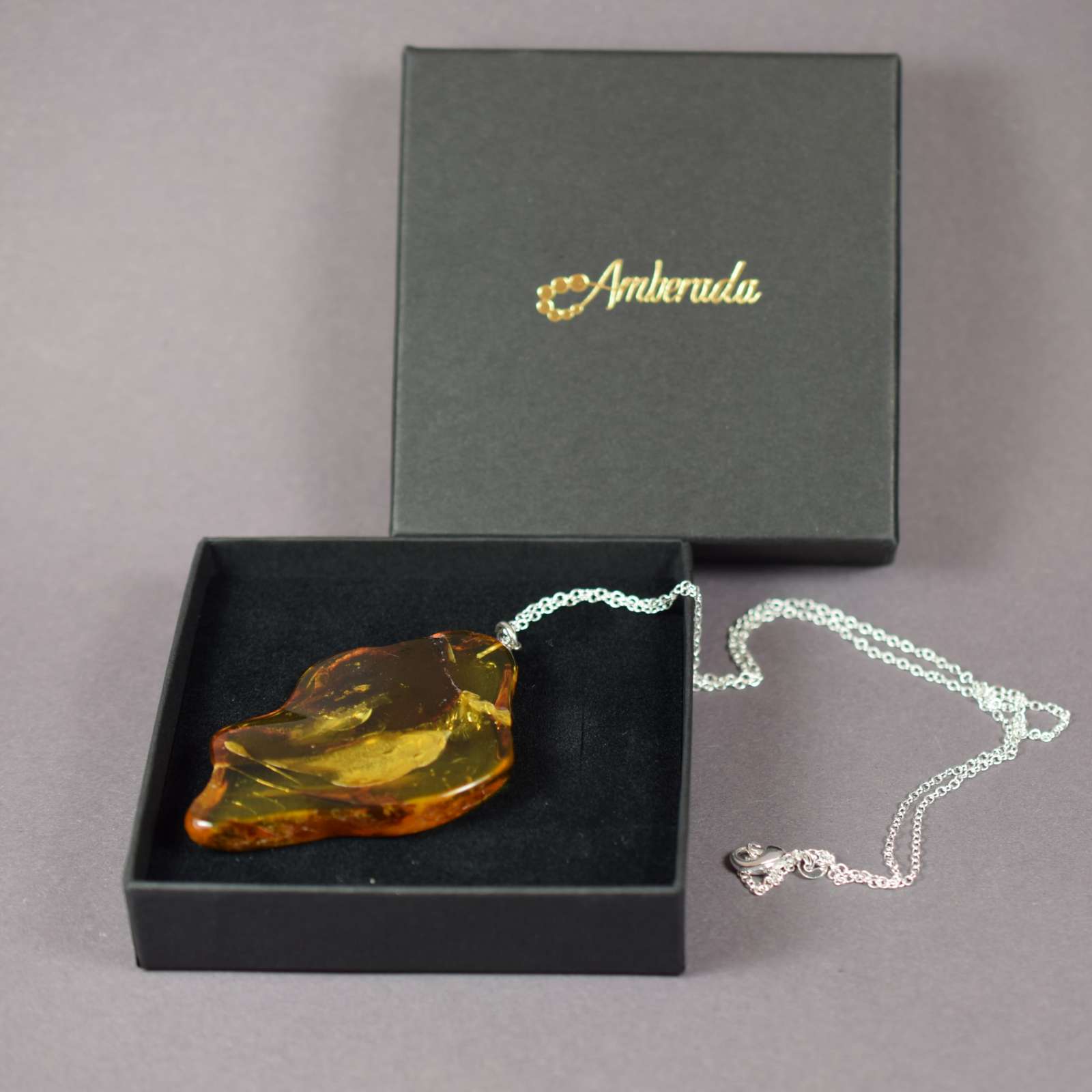 Gintarinis pakabukas naturalios formos AP0018