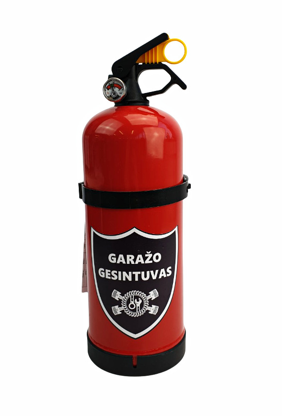 Gesintuvas 2kg. „Garažo gesintuvas“