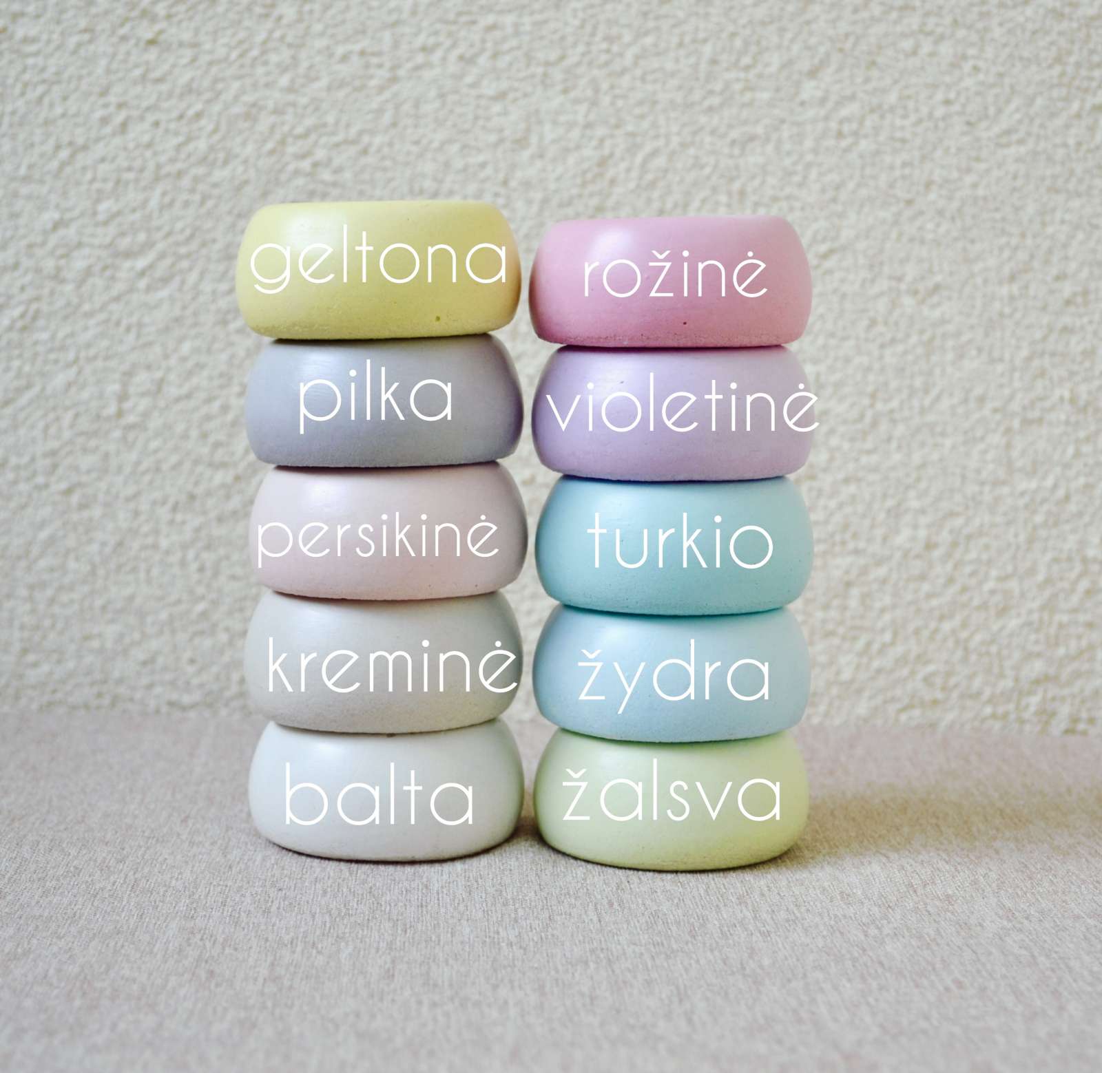 Betoninė sojų vaško žvakė