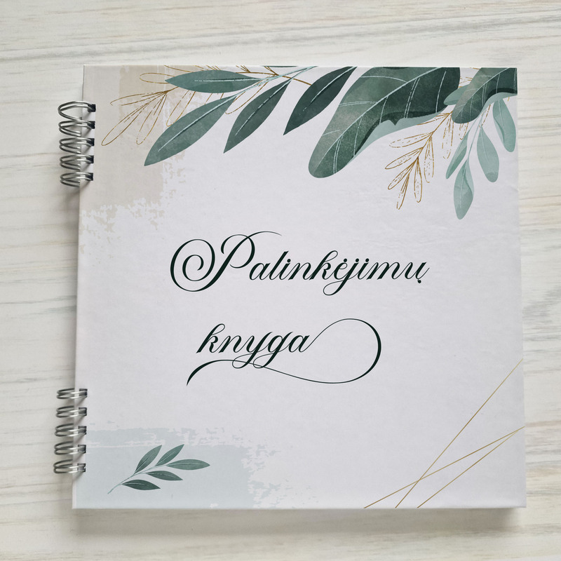 Palinkėjimų knyga „Žali Auksiniai lapeliai“