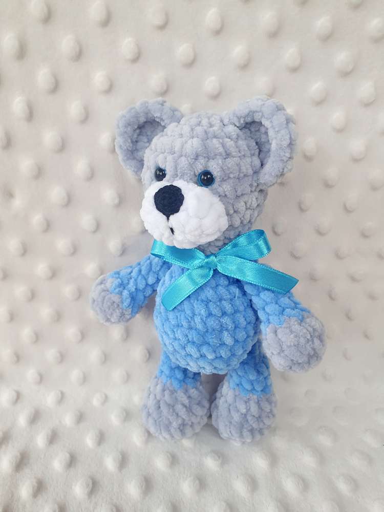 Meškiukas dovanų dėžutėje, dydis 18 cm