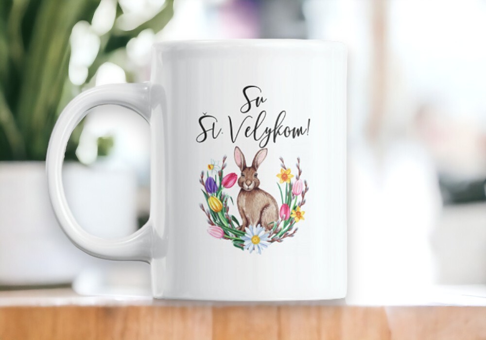 Standartinis puodelis „Su Šv.Velykom“