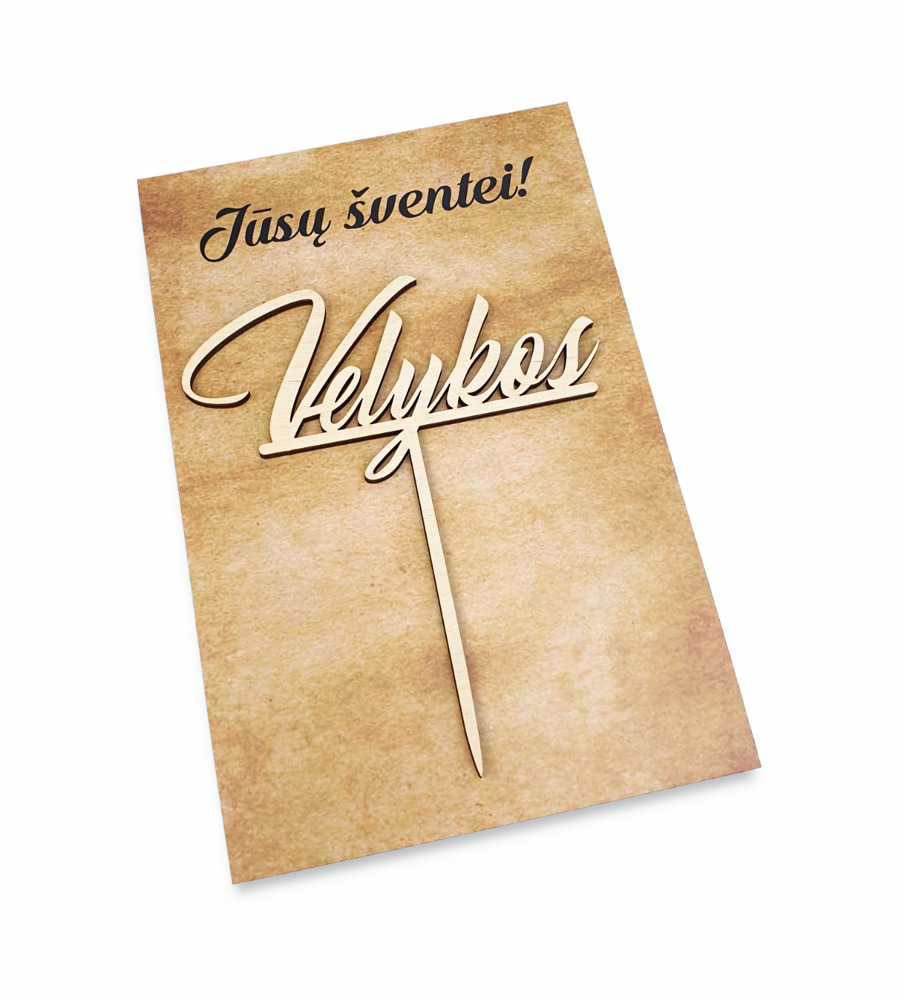 Smeigtukas-toperis „Velykos“