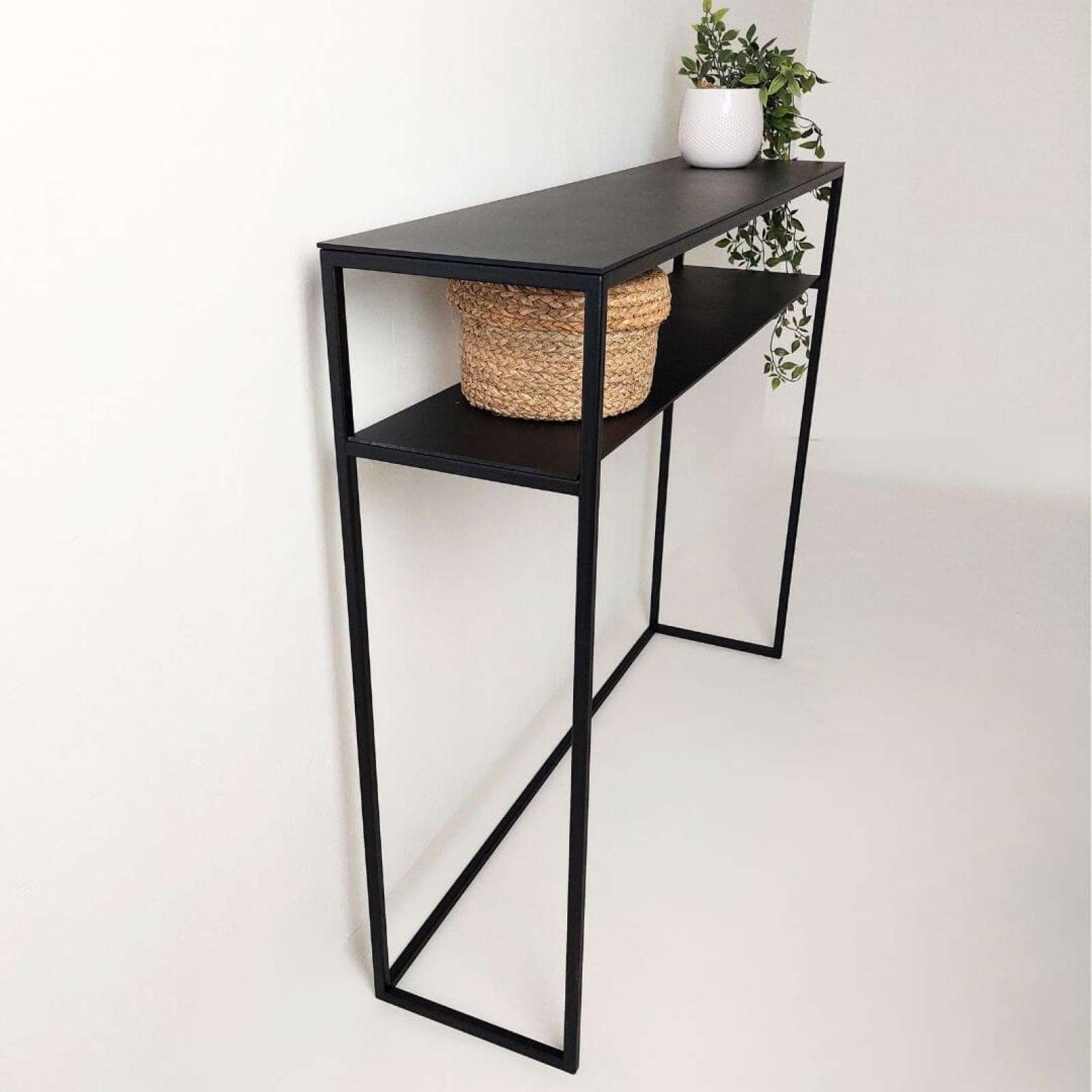 Minimalistinė konsolė su lentyna GAMA-2