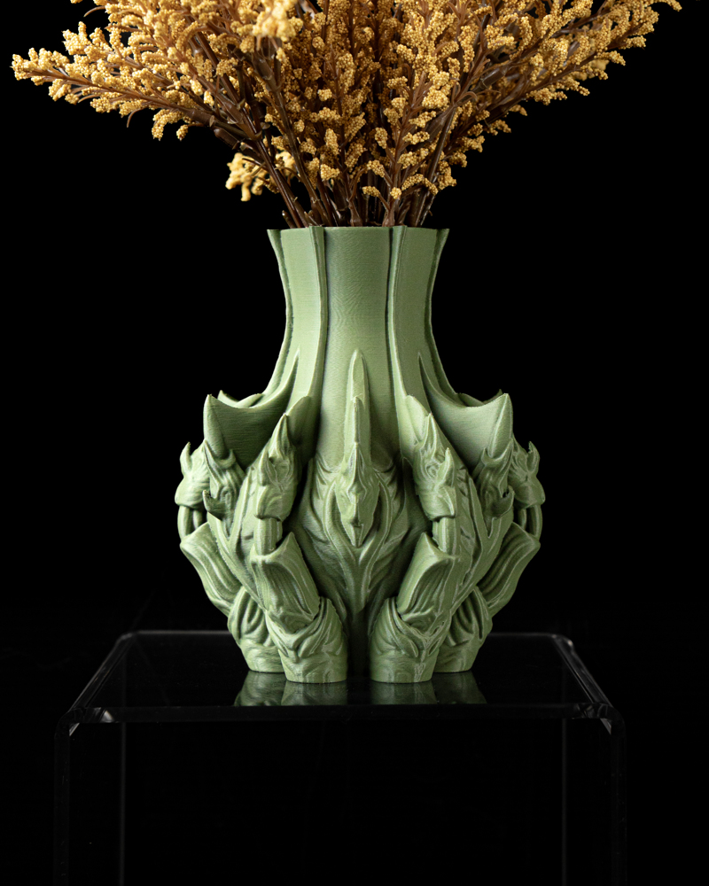 Vaza CLAW FLOWER 3D PLA
